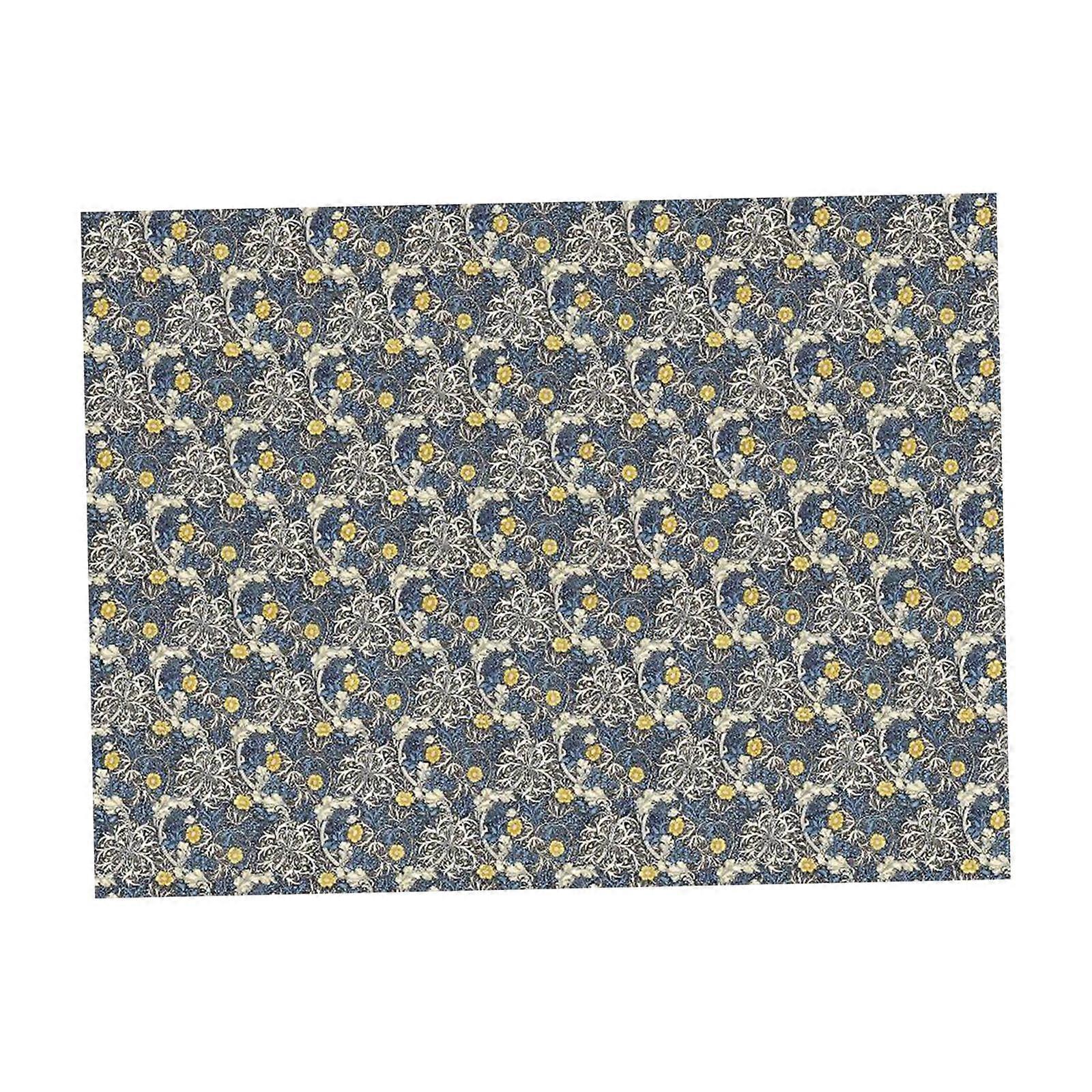 Tapeter Miniatyrer Dockhus Golv Papper Effekt Papper för Stil A