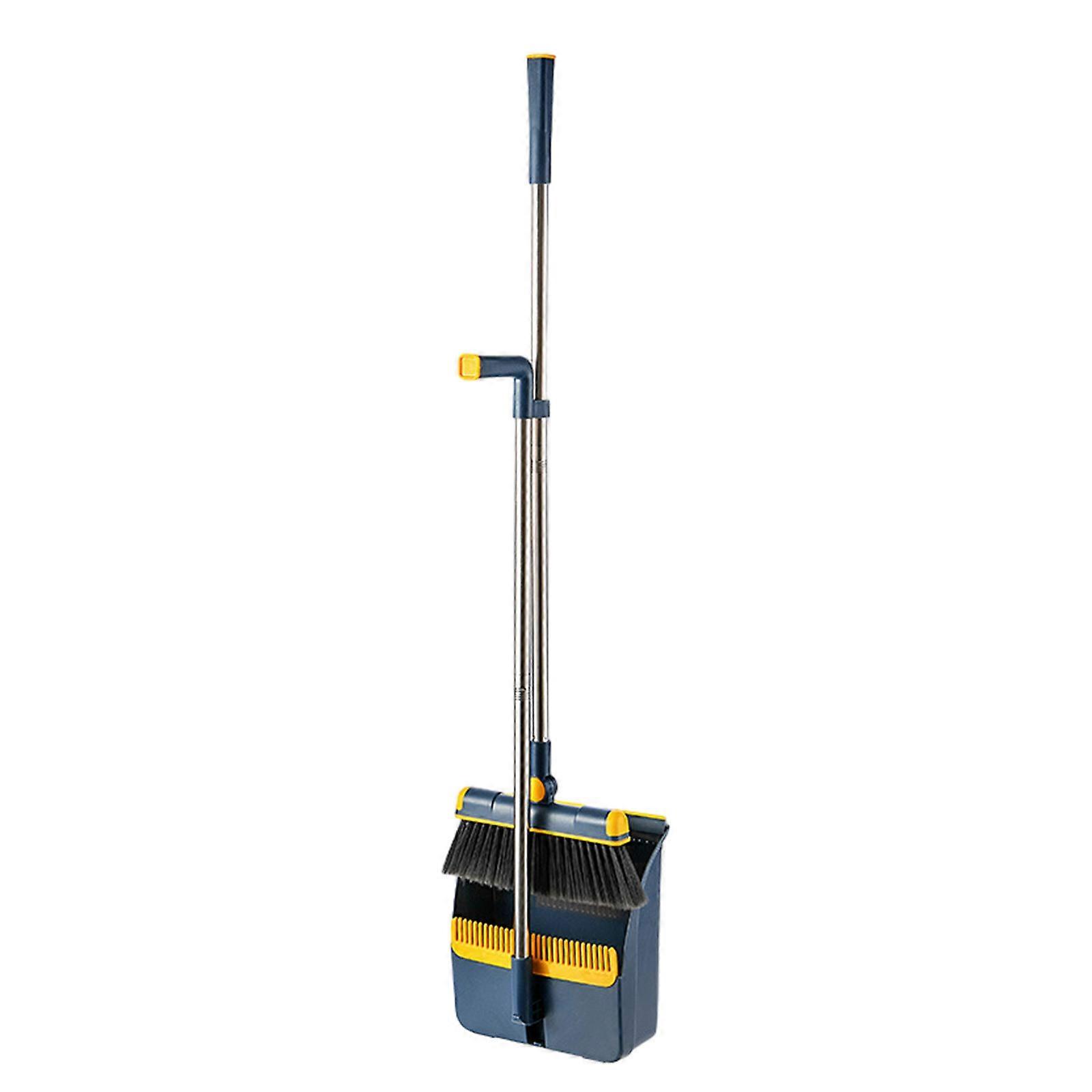 Brooms And Dustpan Set For Home,Brooms And Dustpan Set, Brooms Dustpan Set, Brooms And Dustpan Combo For Office, Stand Up Brooms And Dustpan