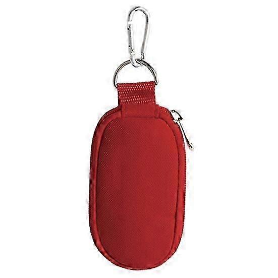 Storage Pouch Large Capacity Zipper Closure Drop Protection Convenient 10 Grids Essential Oil