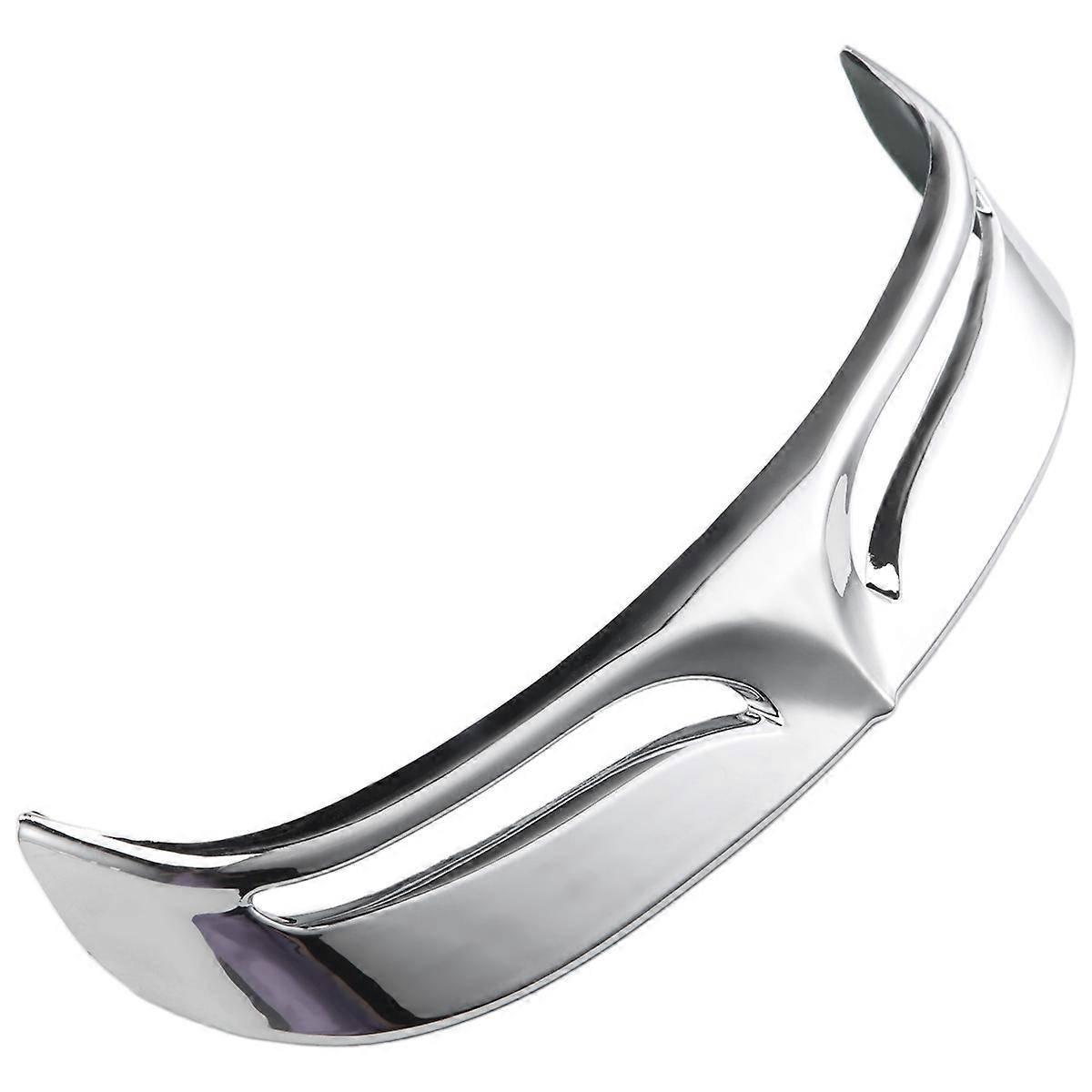 Motorcycle Chrome Rear Mud Flap Trailing Edge Cover Mudguard Flare