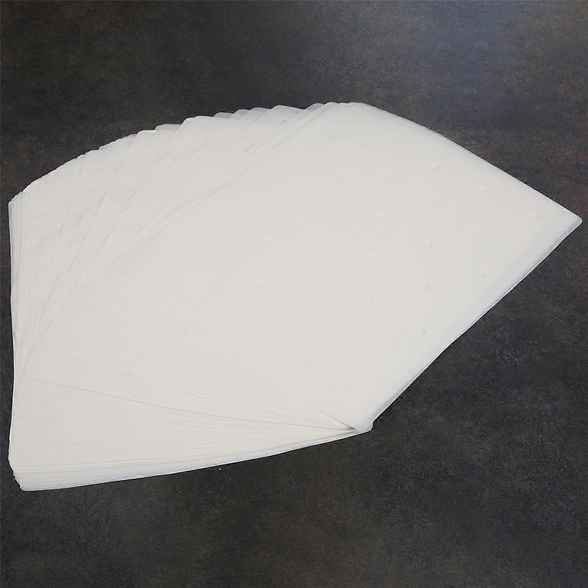 100 Pcs Air Fryer Parchment Liner,Perforated Square Air Fryer Liner