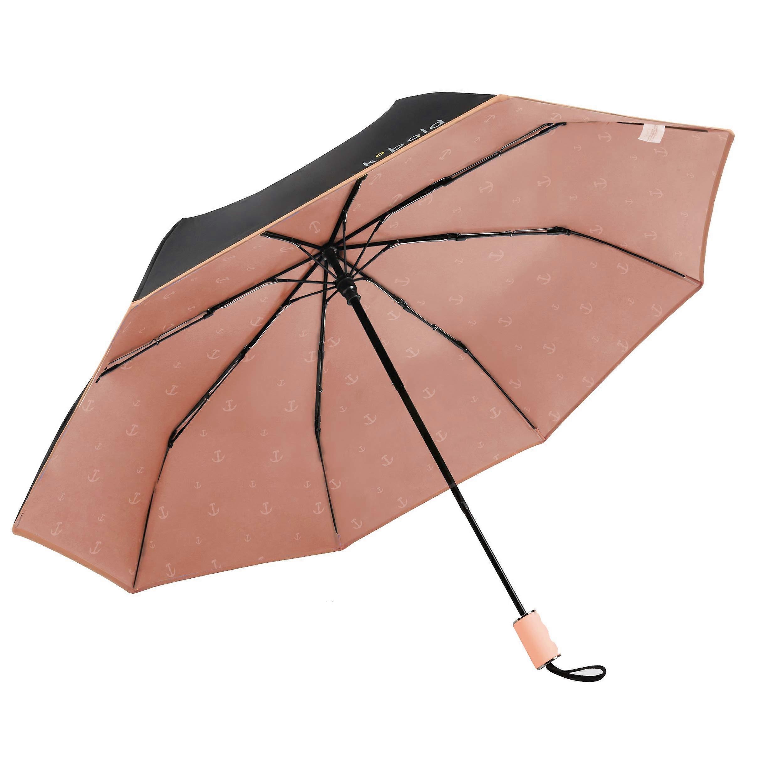 Travel Umbrella with 360° Rotating Rain Shield, Compact Design, Wind-Resistant, Lightweight, Waterproof Fabric