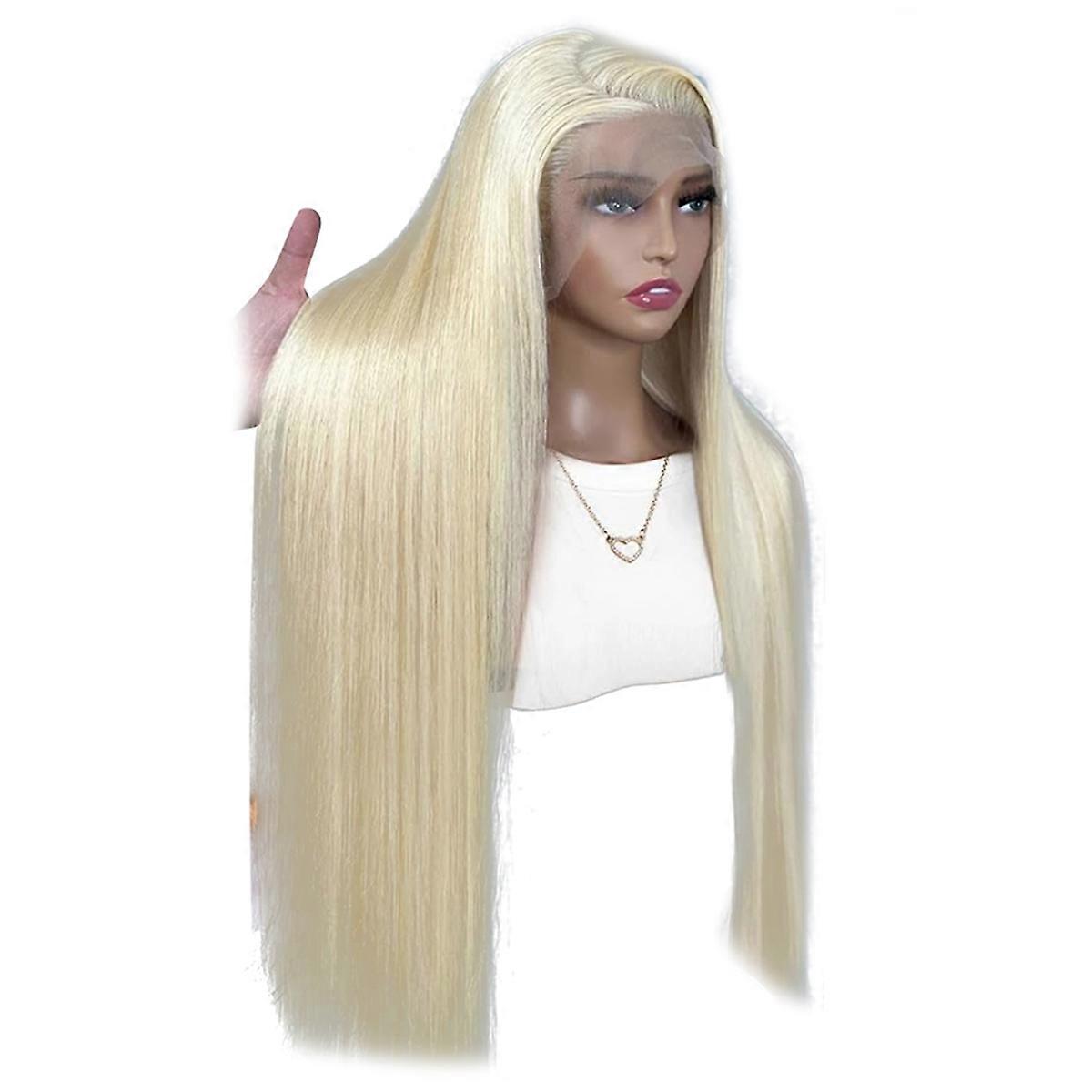Lace Front Wig, Glue-Free Wig, Center Parted Straight Wig