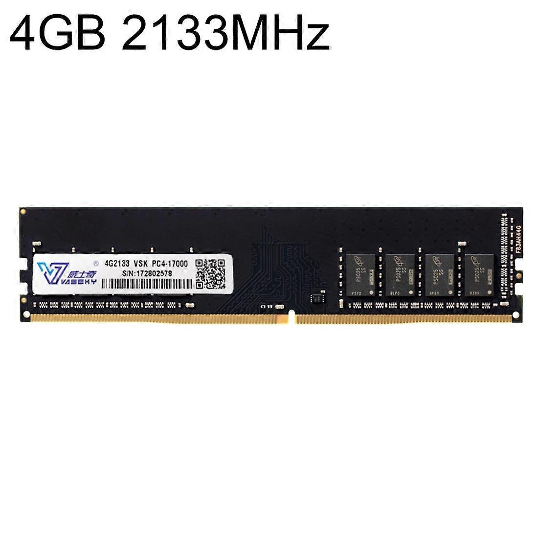 Vaseky 4GB 2133MHz PC4-17000 DDR4 PC Memory RAM Module for Desktop