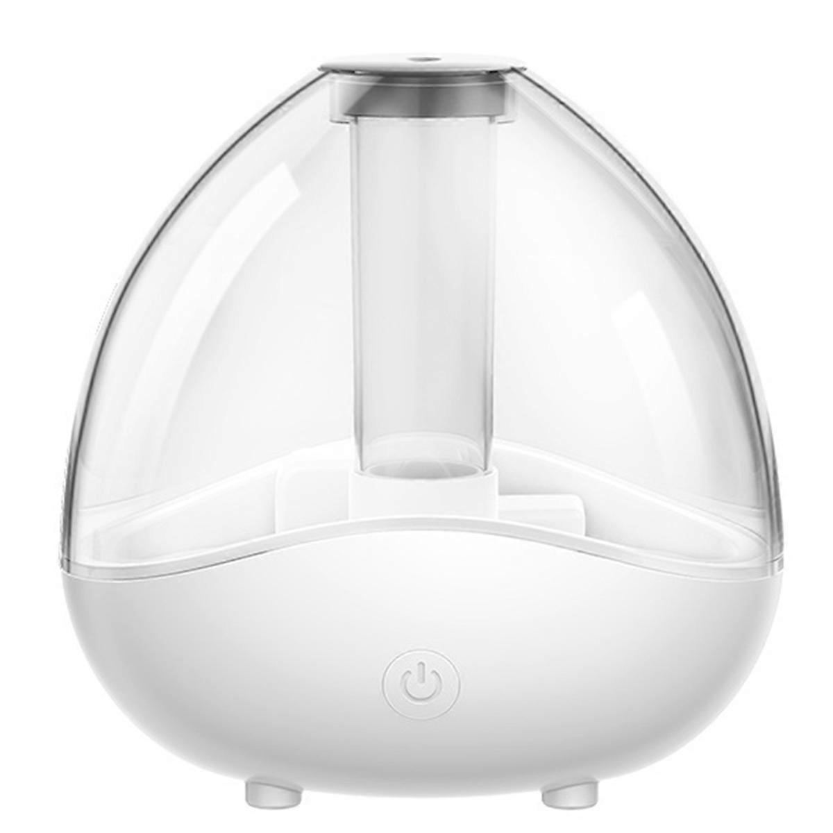 Ultrasonic Cold Fog Humidifier, Quiet Bedroom Air Humidifier, Desktop Humidifier with Detachable Wat