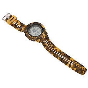 DTCY Men Digital Sports Watch with LED Backlight 12 24 Hour Format Waterproof Stopwatch Week Calendar Alarm Outdoor Wristwatch Camouflage