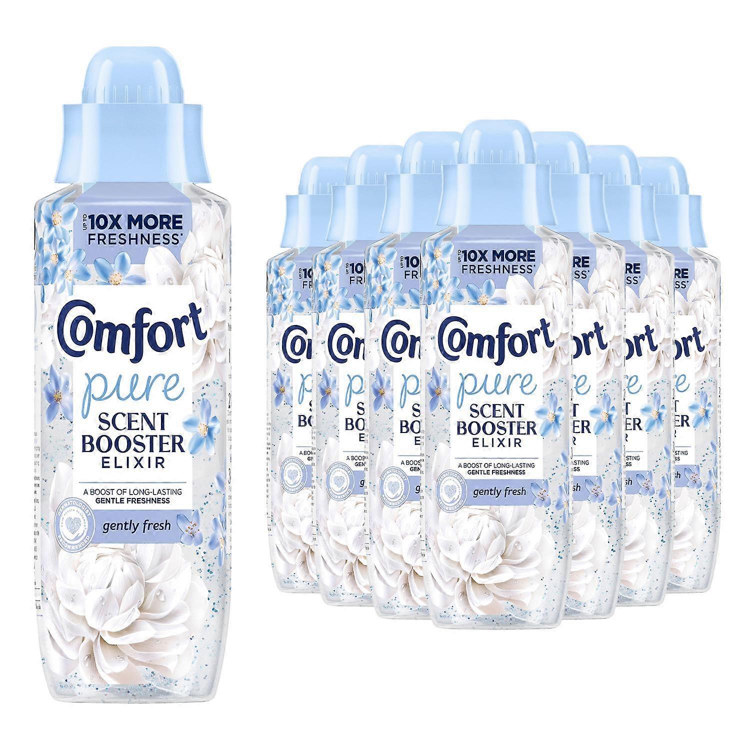 Comfort Pure Gently Fresh Liquid Scent Booster Elixir Long-Lasting 460ml, 8 Pack
