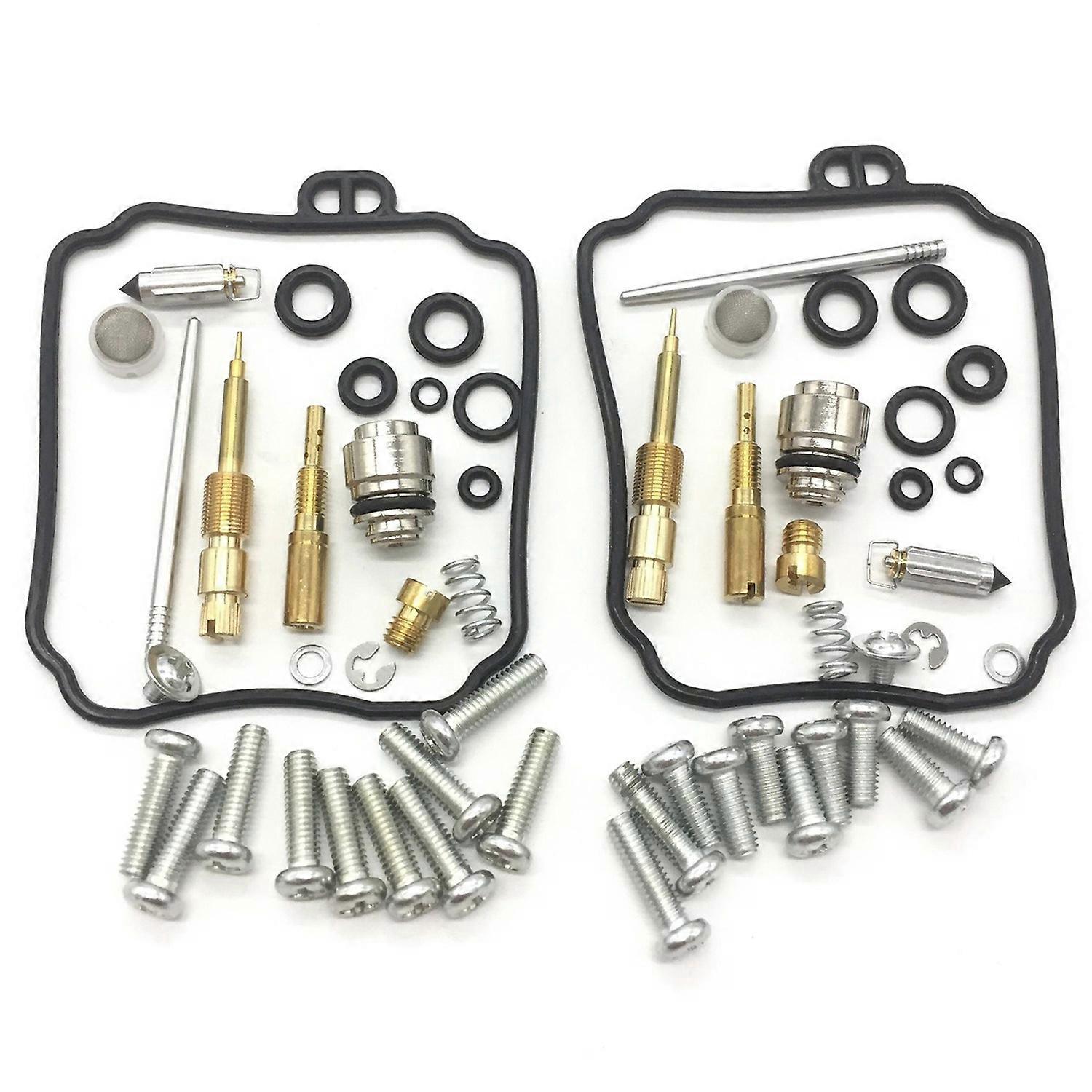 2 Set Motorcycle Carburetor Gaskets Kit for XVS65A V-STAR 650