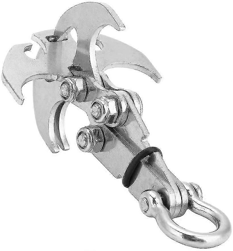 Climbing Hook, Less Steel Climbing Grab Hook Hooks -functal Foldable Climbing Tool