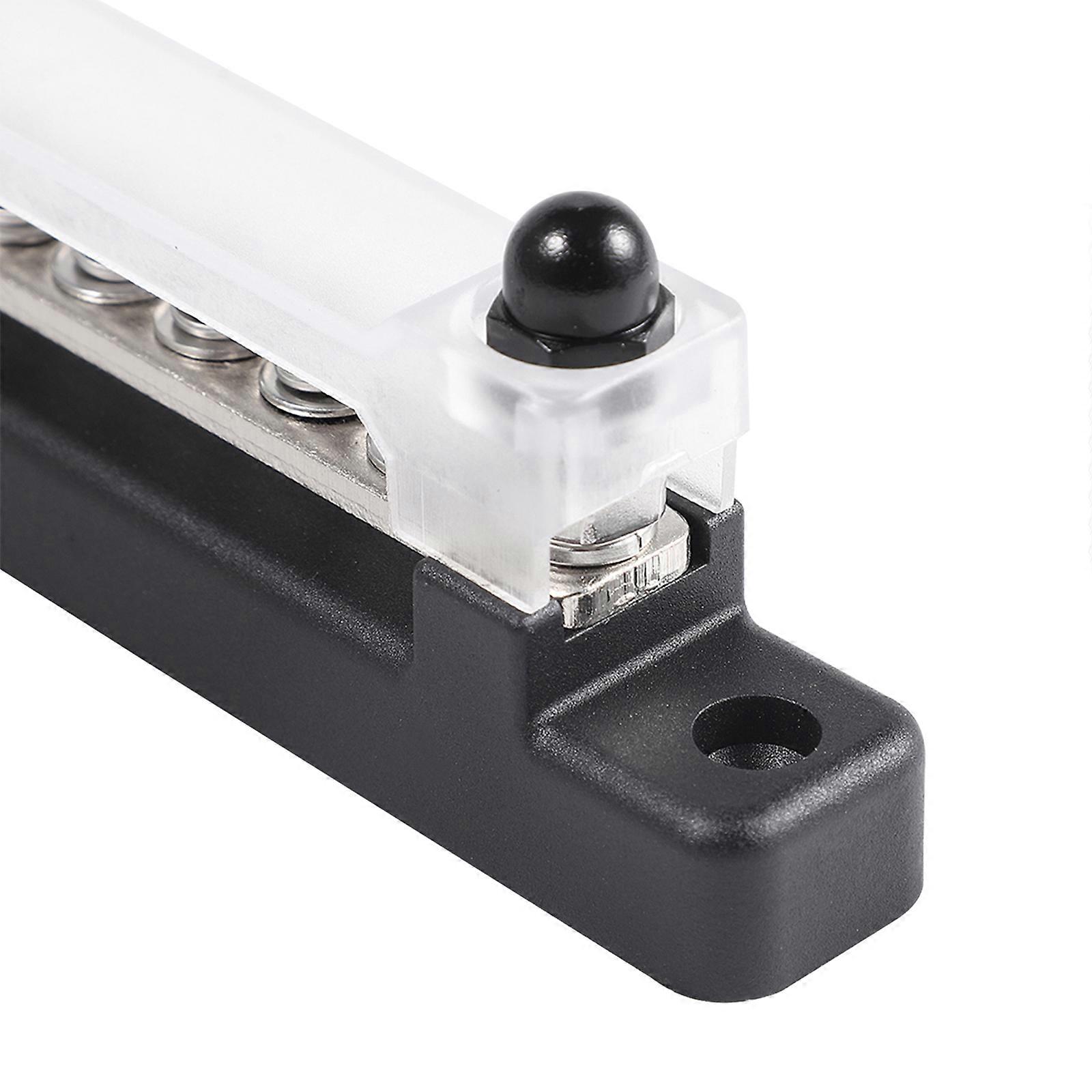 130A/150A Bus Bar Block - Durable Nylon, Low Resistance, Ideal for Car, Boat, Marine