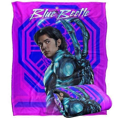 Blue Beetle Unmasked Blanket