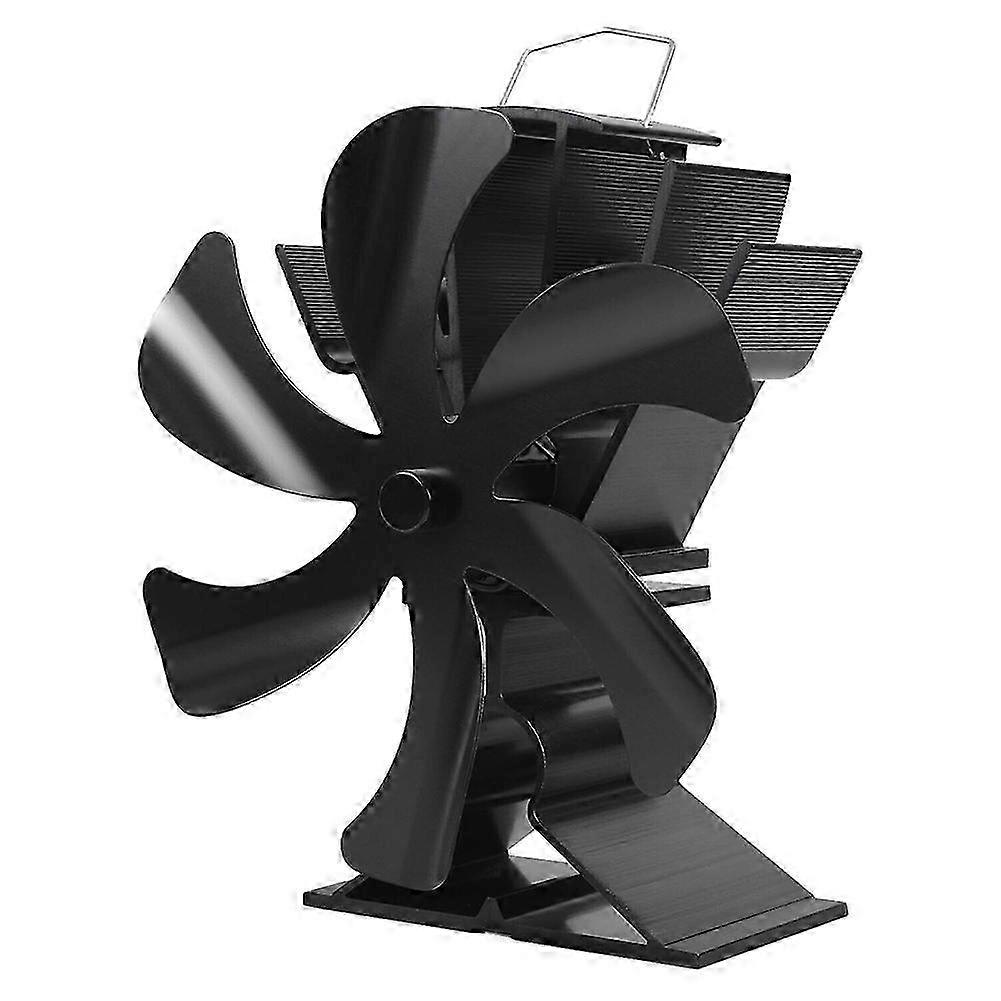 Heat Powered Stove Fan Wood Burning Stove Fan For Log Burning Silent Energy Saving Fireplace Fan Home Winter Warming