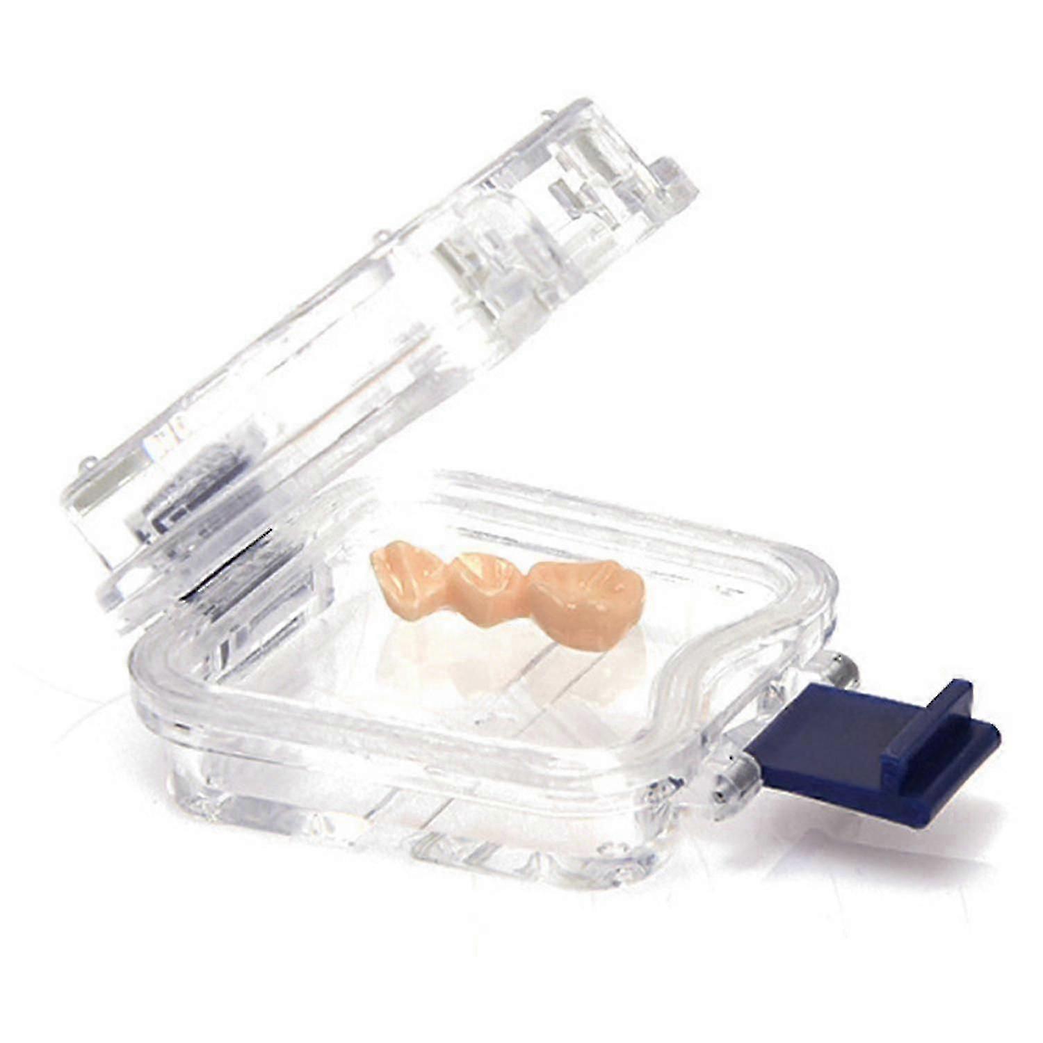 歯科技工所は、メンブレン義歯収納ボックスメンブレンボックスラッキー付きプラスチック義歯ボックスを供給します