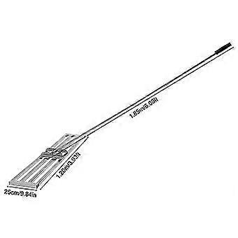 0,5 meter stål plænerive overfladeudjævner rustfrit