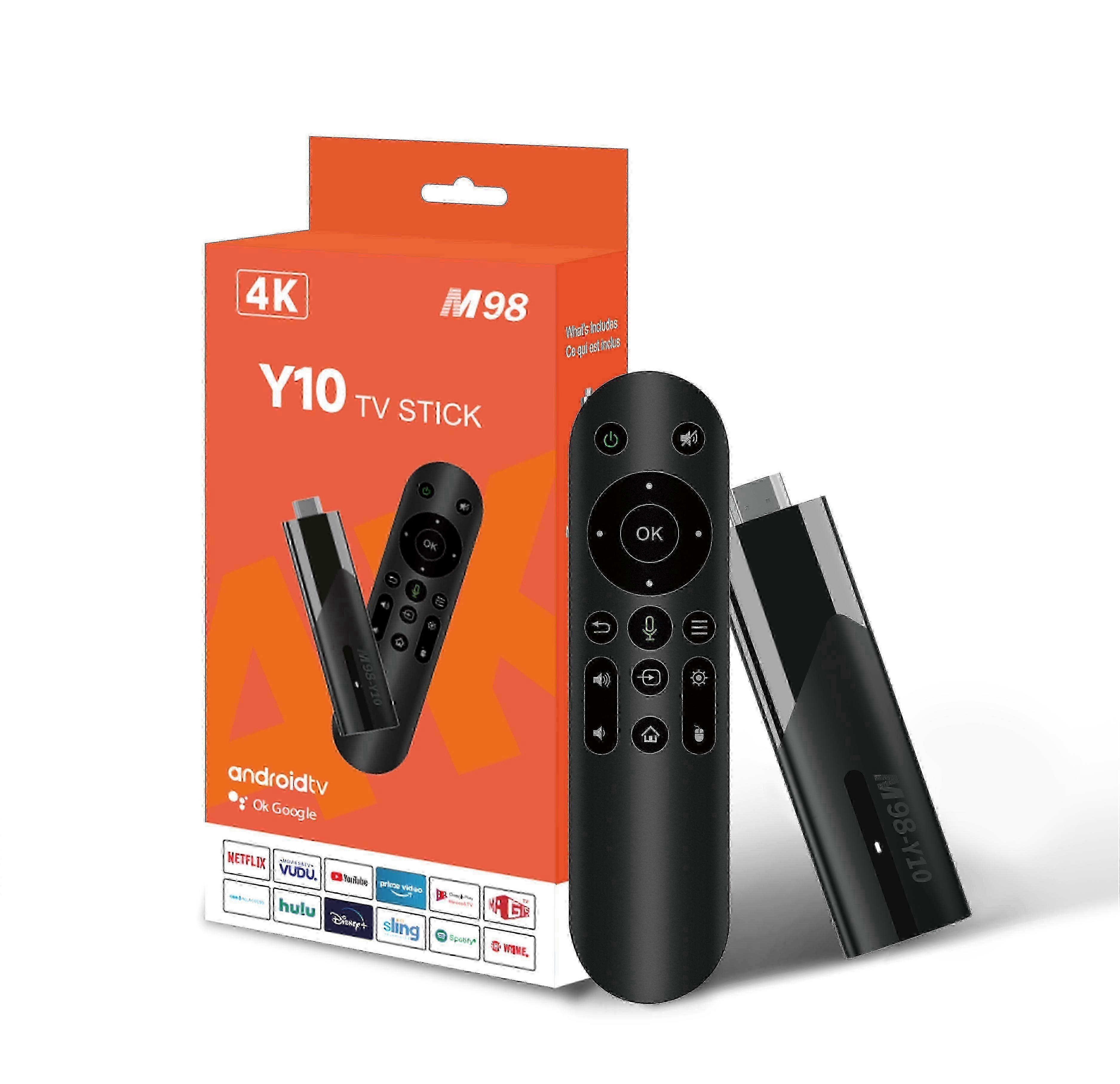 4K Ultra HD Android TV Stick WiFi 6 for Netflix YouTube Prime Video X