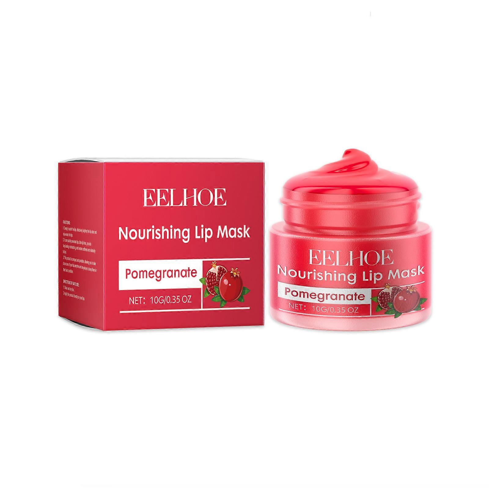 Red Pomegranate Lip Mask Moisturizes And Moisturizes Lips