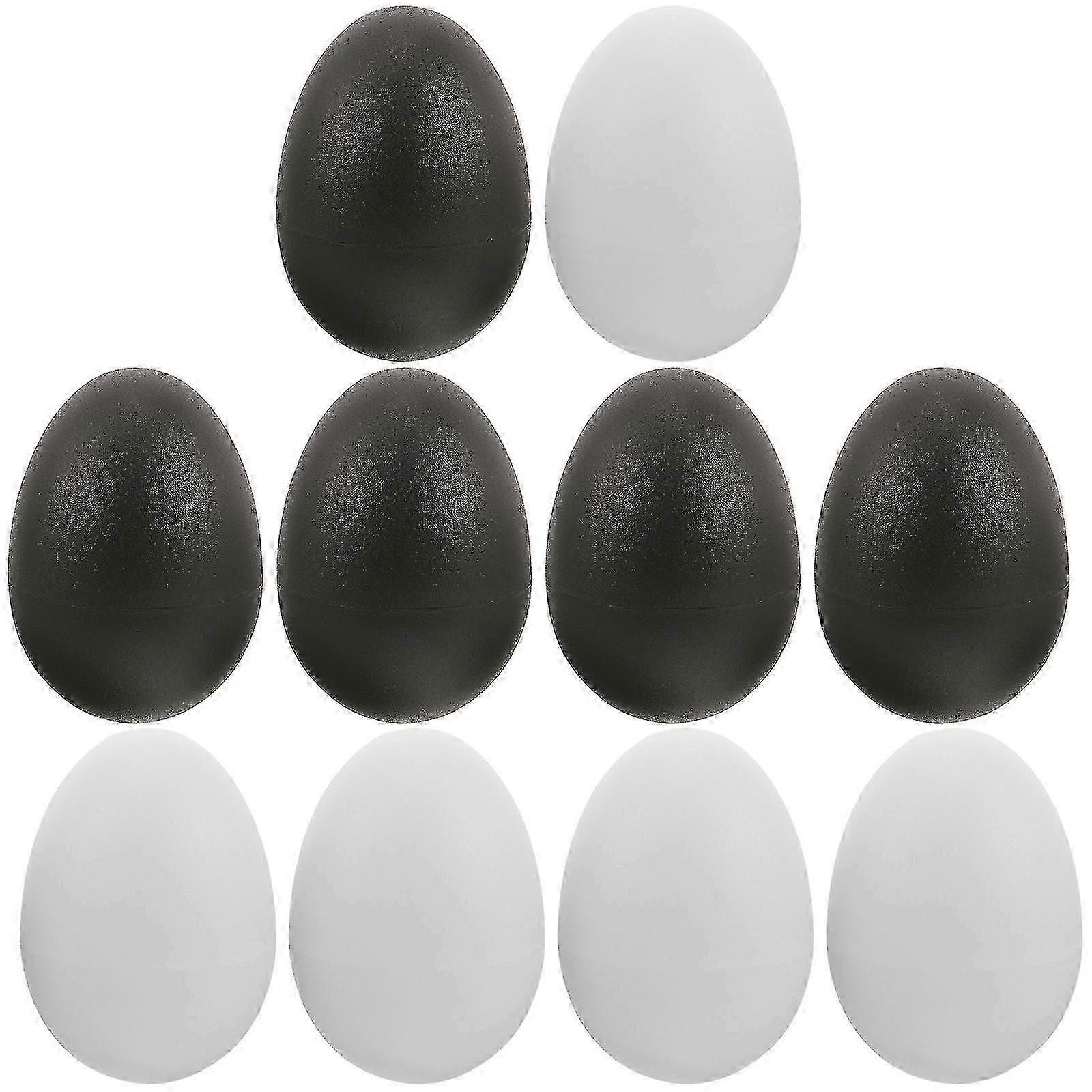 10pcs Egg Shaker Children Percussion Instrument Egg Percussion Musical Instrument