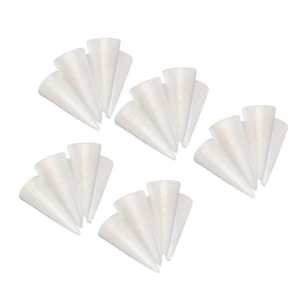 25Pcs 150mm Creative Cone Modelling Polystyrene Foam Material DIY