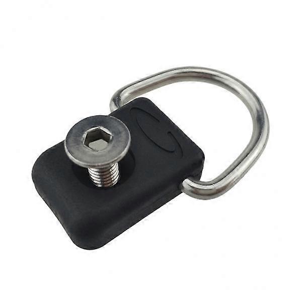 3X Stainless Steel Kayak D Ring Tie Down Loop Safety Deck Fitting with Screw