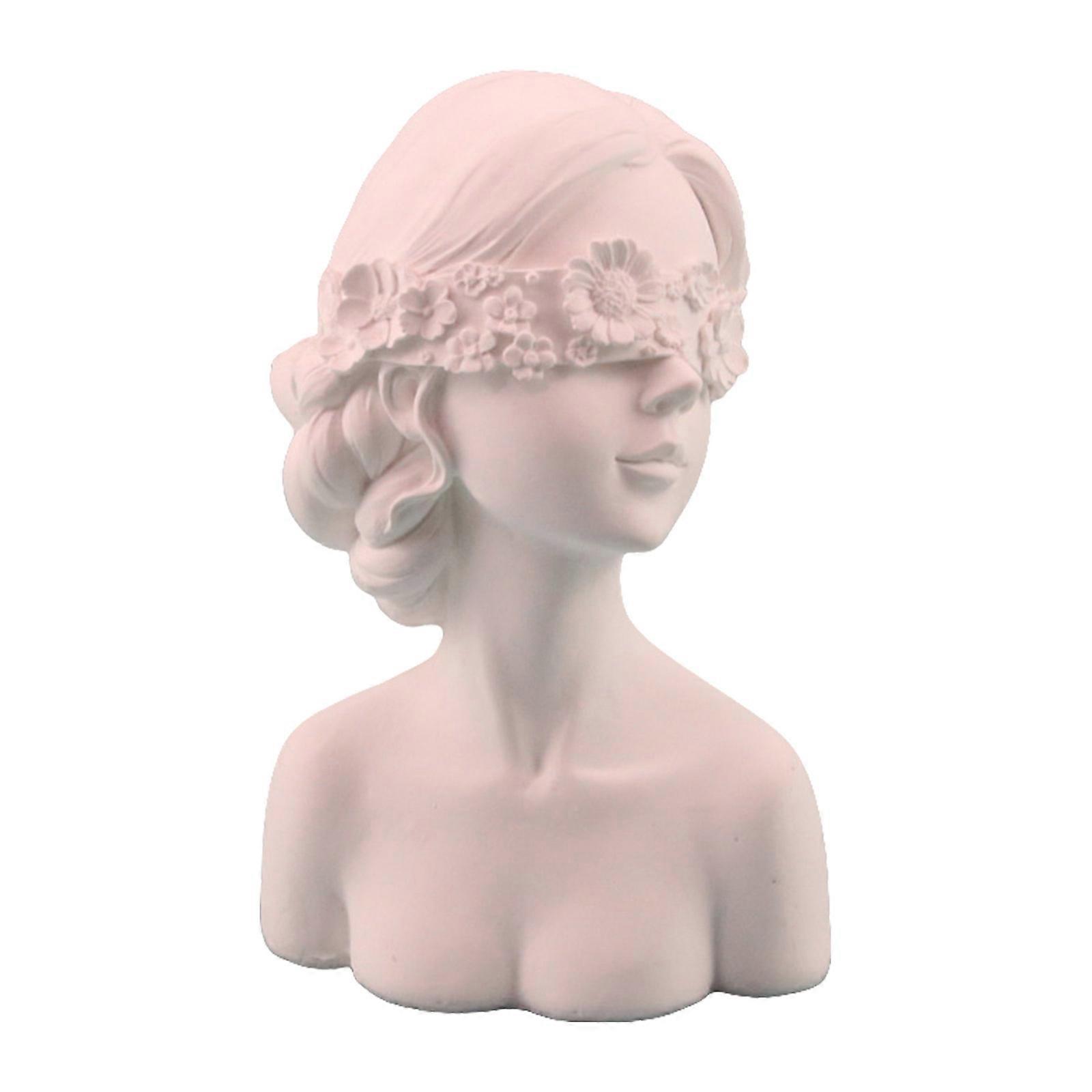 実用的で丈夫な樹脂ジュエリーバストスタンド小さなネックレスディスプレイホルダージュエリーアクセサリートレードショーの展示用