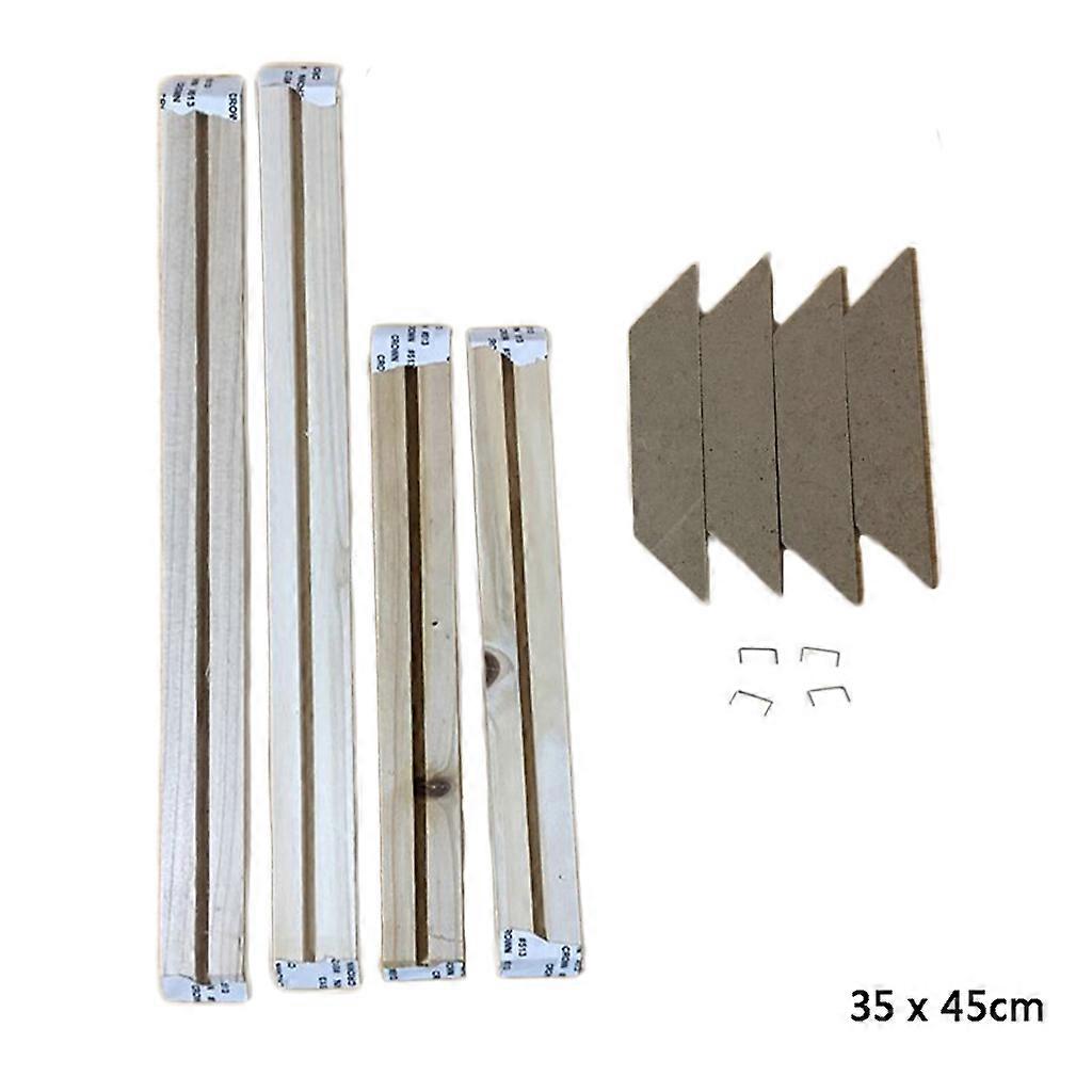 DIY Canvas Stretcher Frame Bar for Gallery Wrap Oil Painting Wooden Frames Wood Frame Stretcher for Canvas Art  35*45cm
