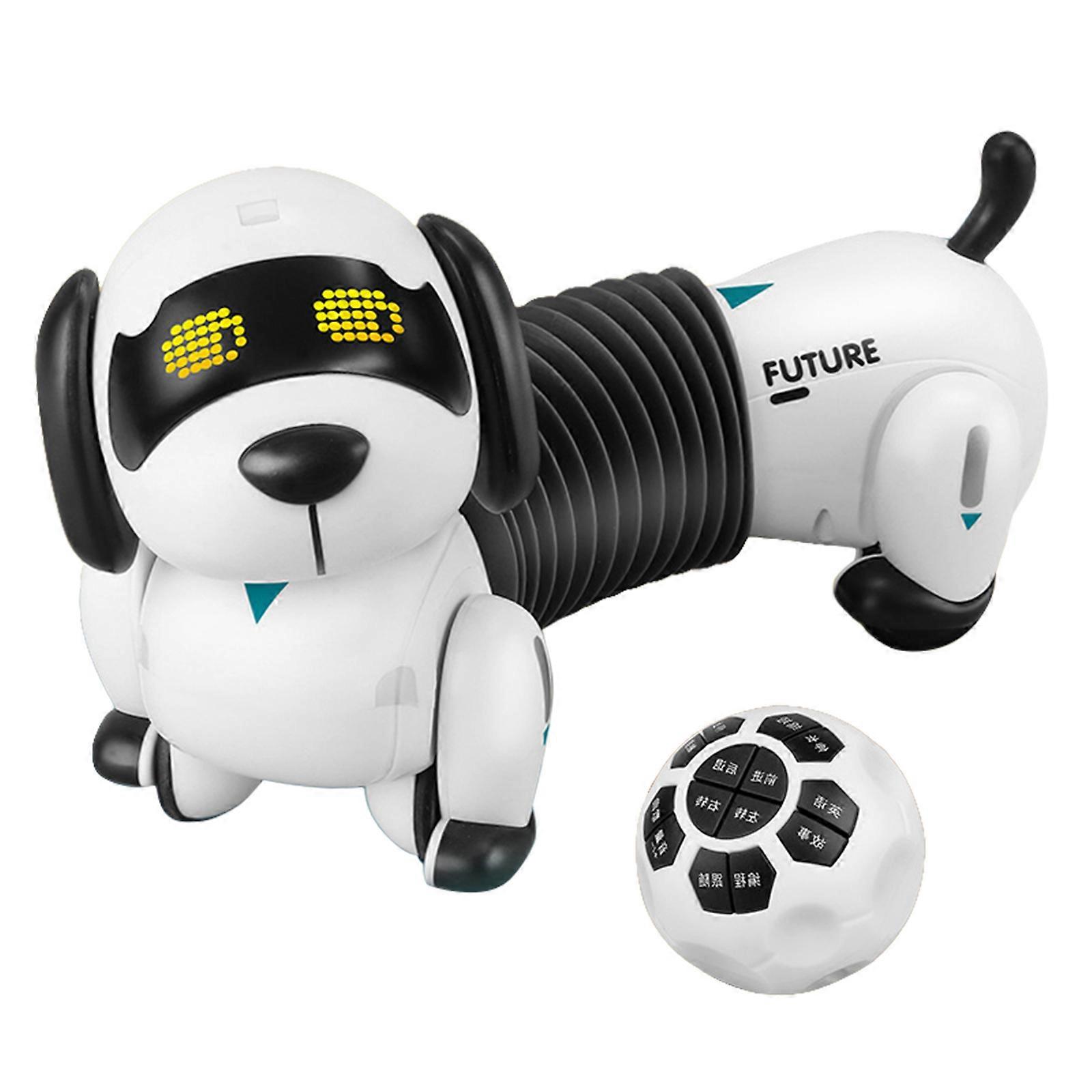 Interactive Robot Dog Robotic Dachshund Electronic Pet Dog Interactive Puppy RC Robot Dog Music Intelligent