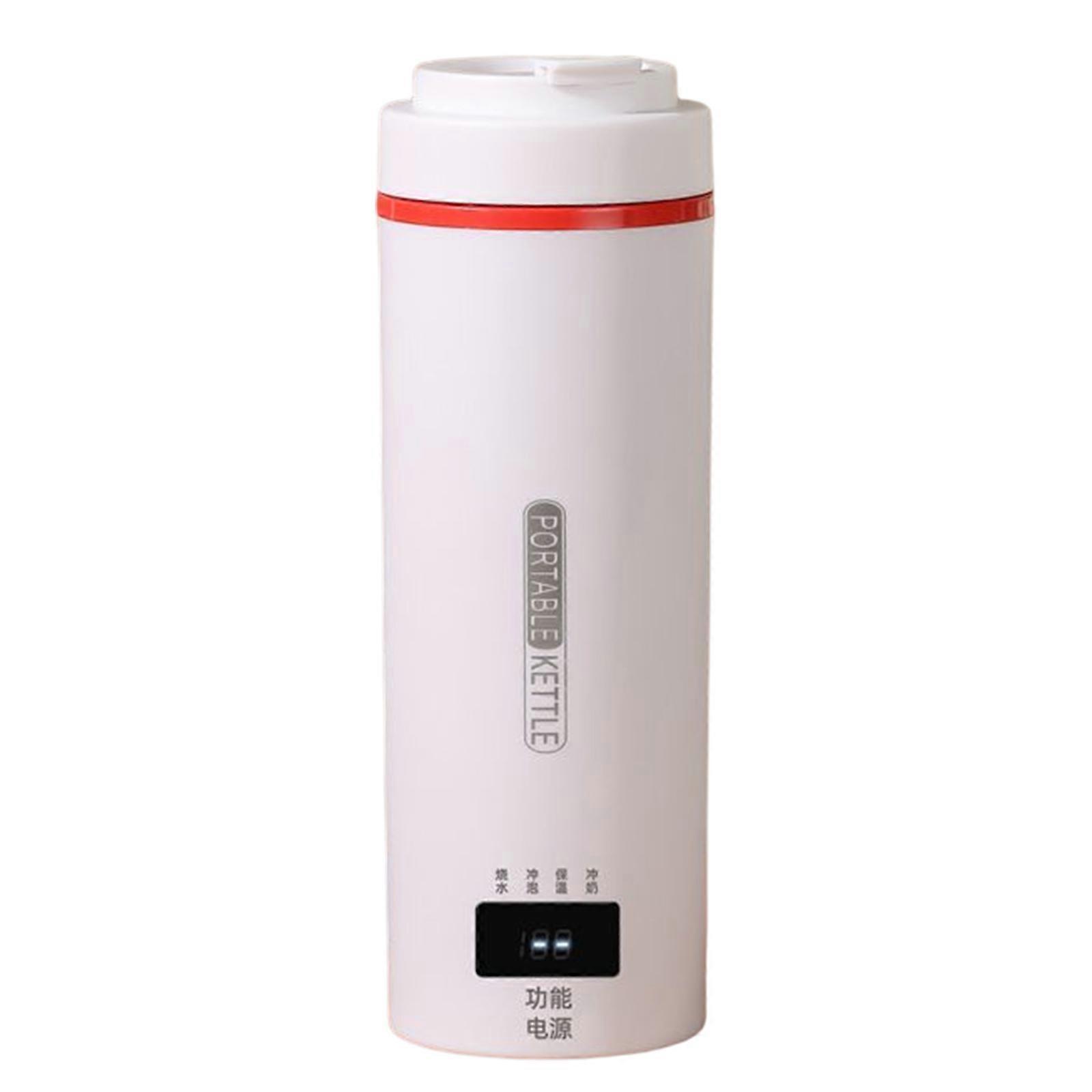 Wasserkocher Thermal Cup 520ML Wasserflasche Smart Temperature Control Wasserkocher LED-Display Küchengeräte Weiß
