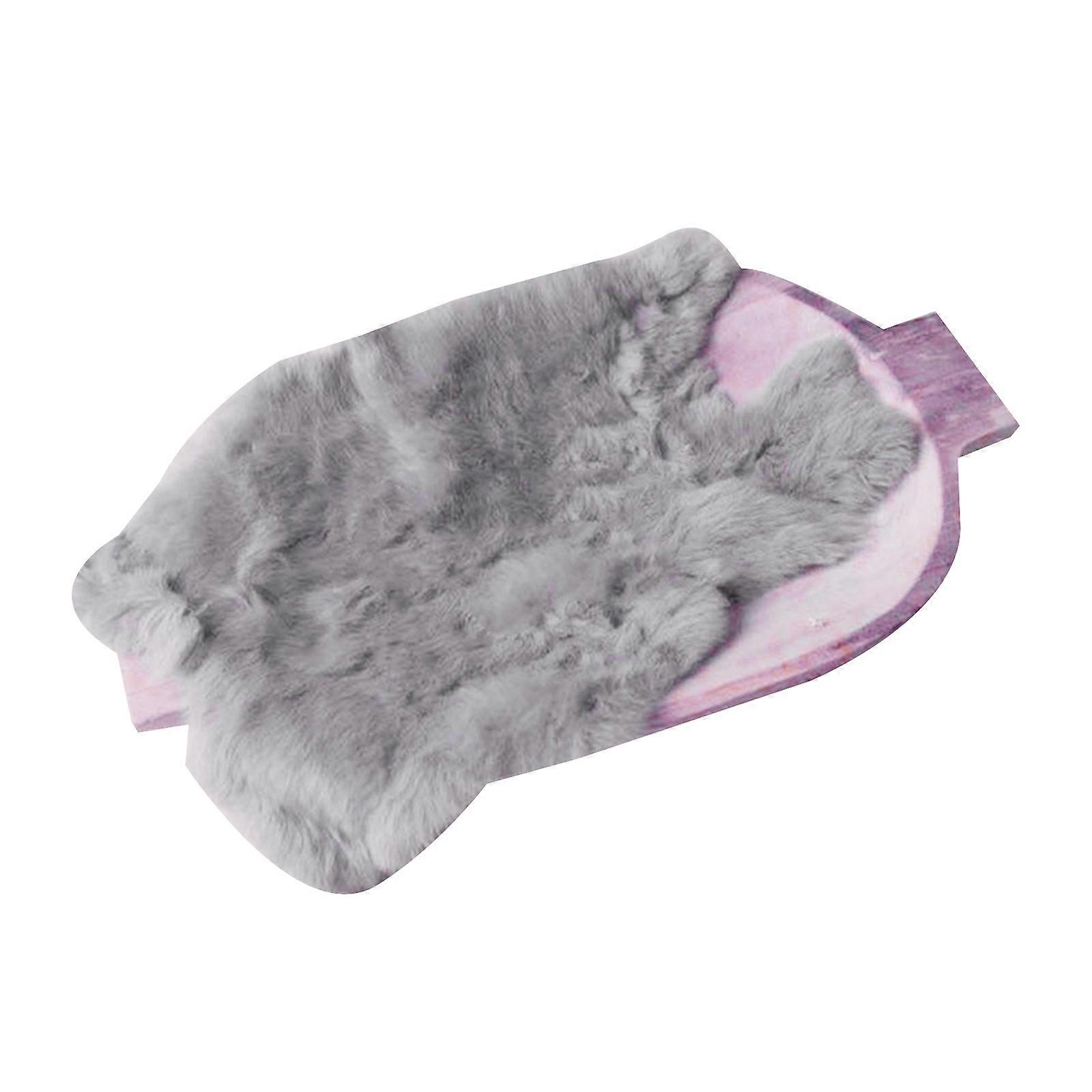 Baby Photography Rabbit Fur Blanket Newborn Basket Filler Carpet Background Prop TM 7