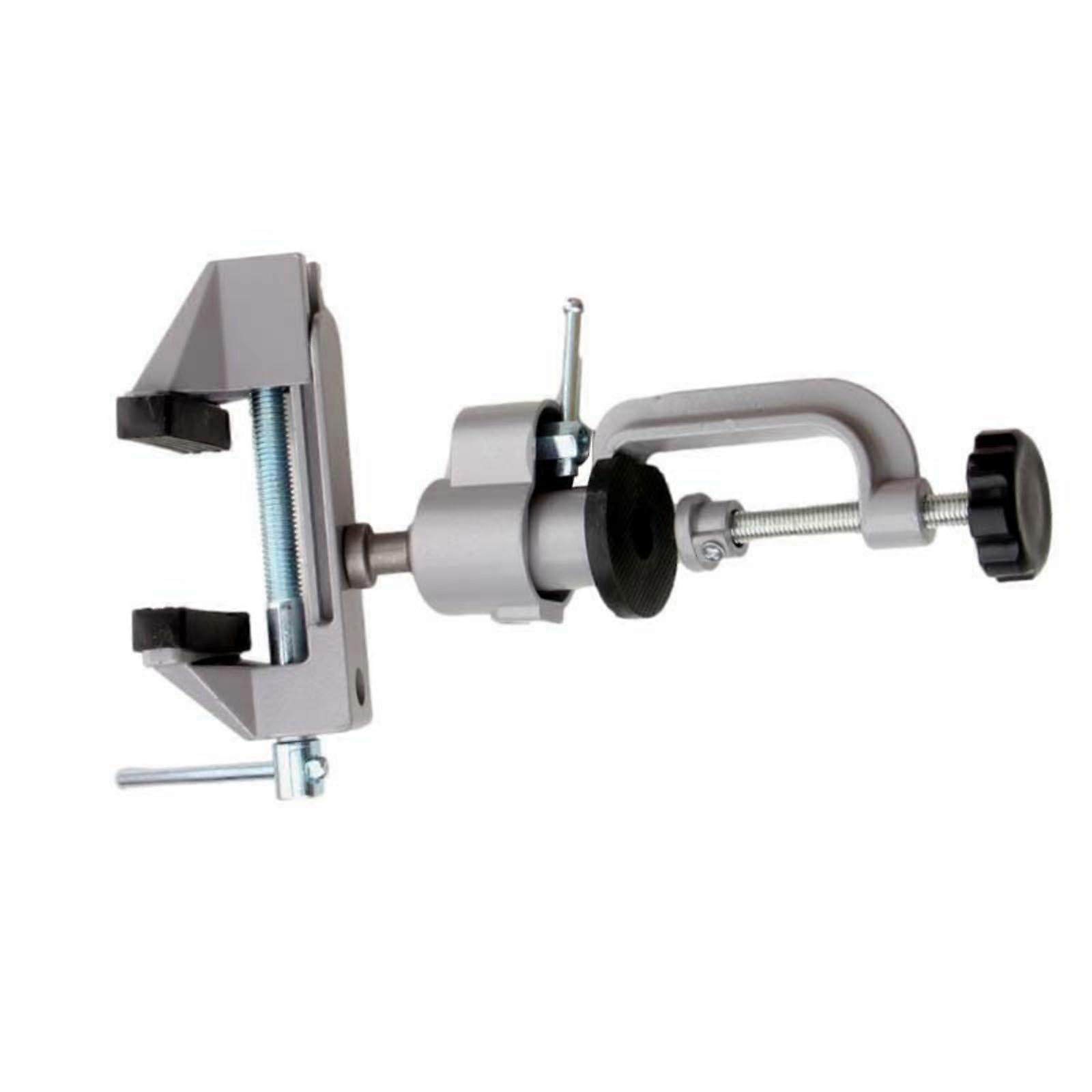 Omnidirectional Steel Bench Vise Positioning System for Stable Workpiece Holding in Home Repair and Saw Grinding - Model 901C