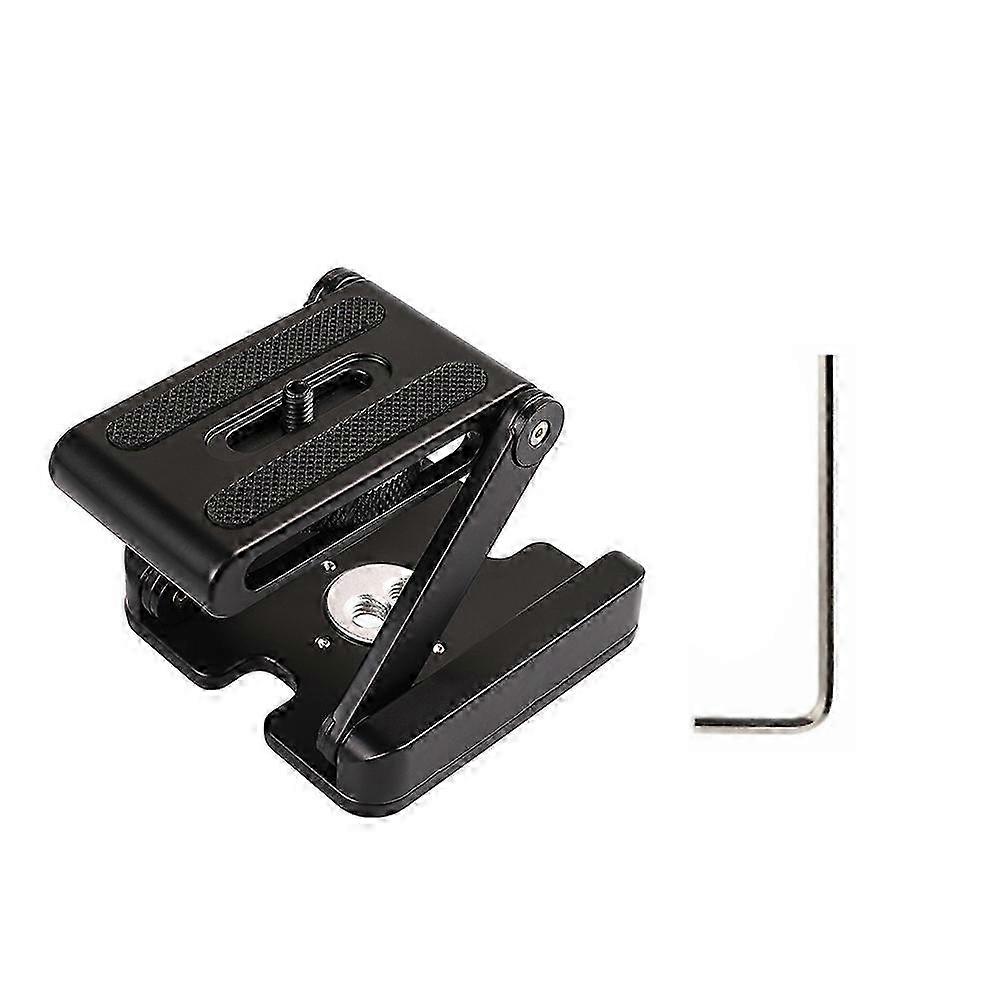 Aluminum Z Flex Tilt Tripod Head 2KG Load with 1/4 3/8 Screw & Bubble Level for DSLR