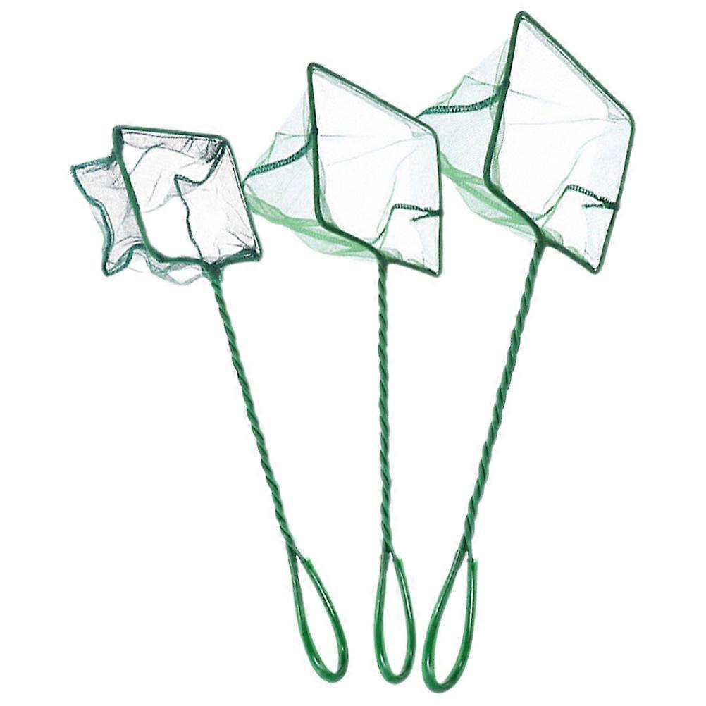 Here's a polished and professional product description based on your input:
**3pcs Handheld Fishing Net for Fish Tanks – Durable Aquarium