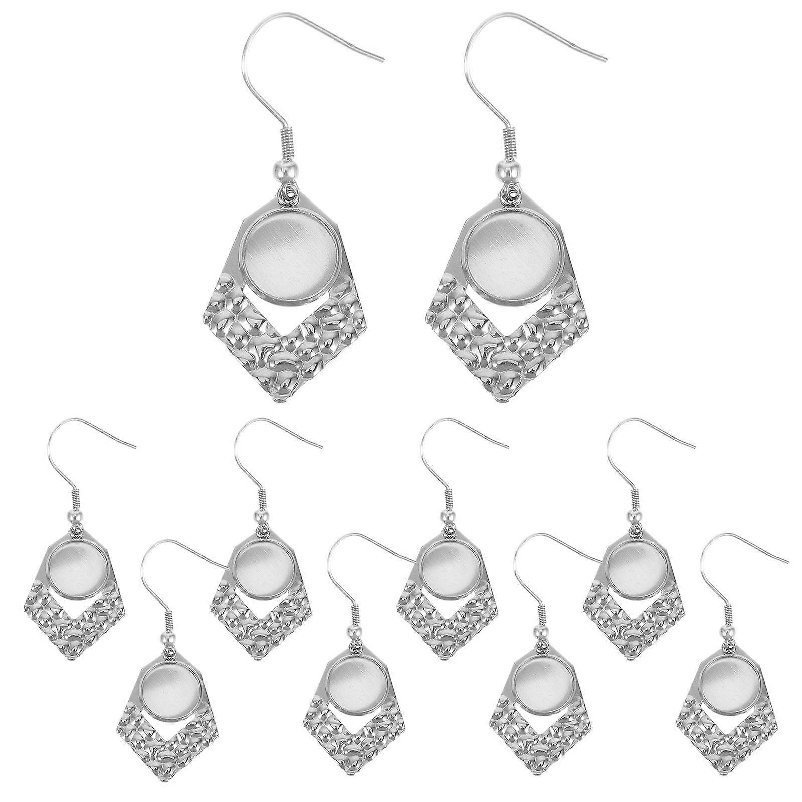 Creative Earring Bezels Trays, Durable Quality, Enhance Your Crafting Experience