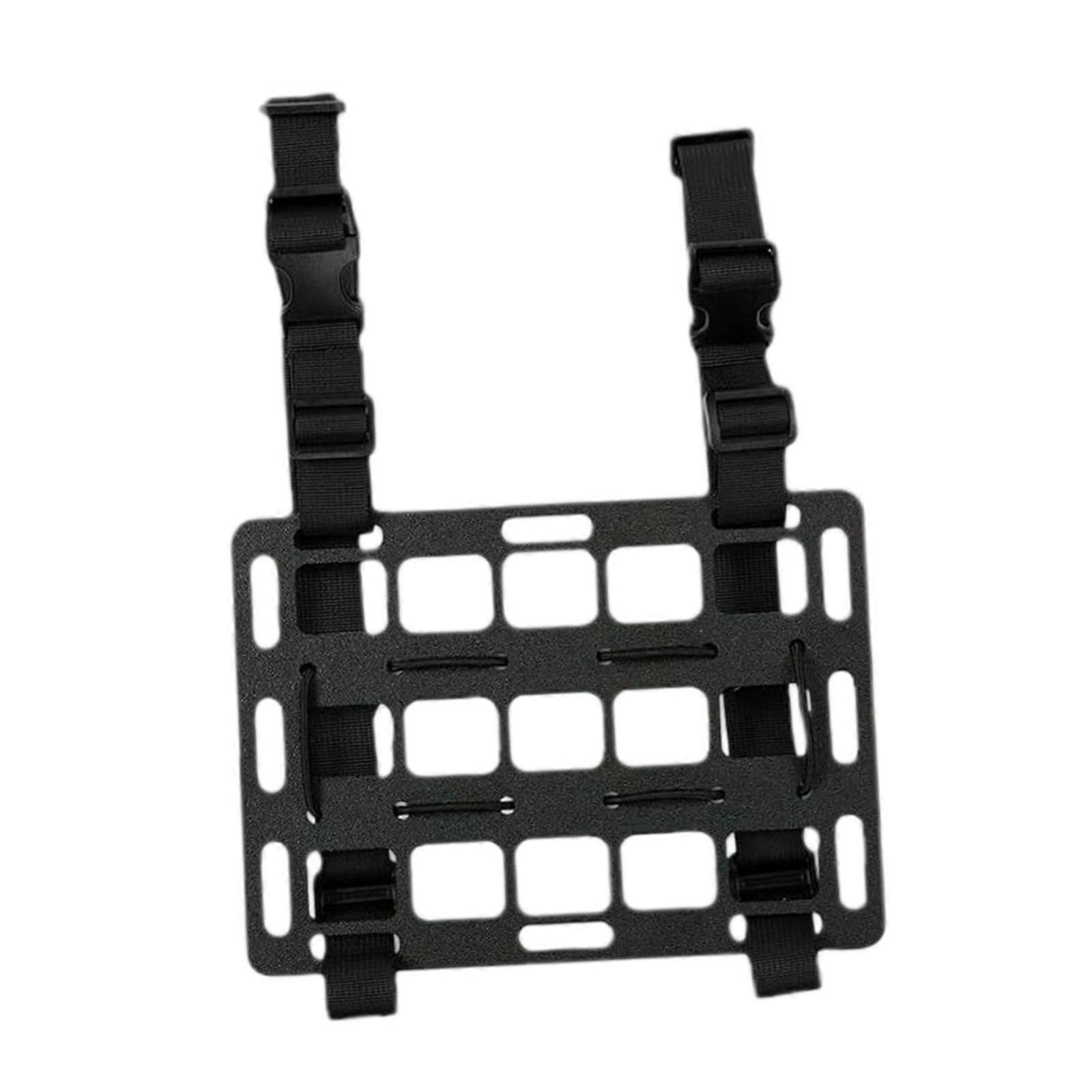 Rigid Molle Panel Portable Lightweight Easily Install Car Headrest Organizer