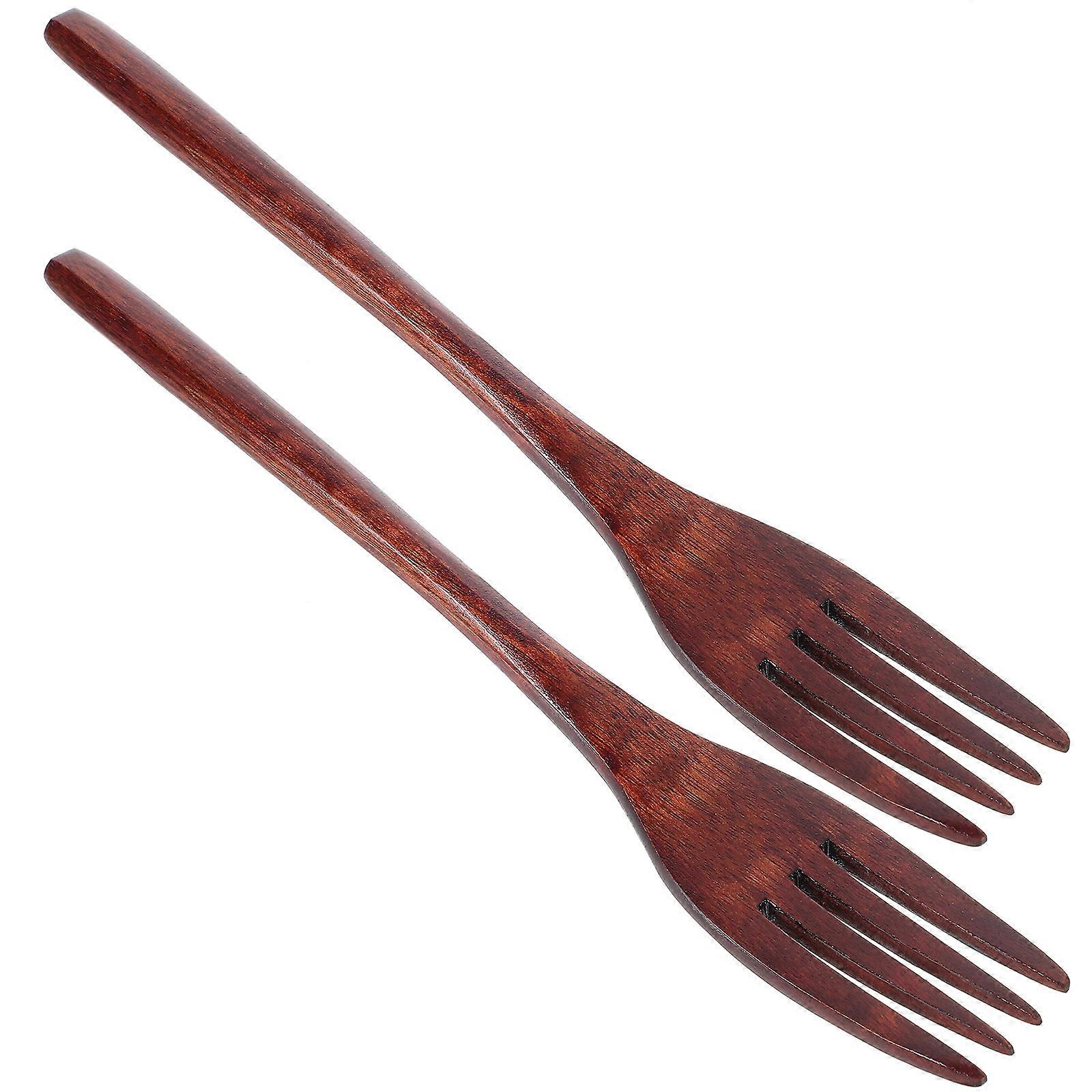 Wooden Tasting Fork Set, Enhance Your Cooking Routine, Reliable and Functional