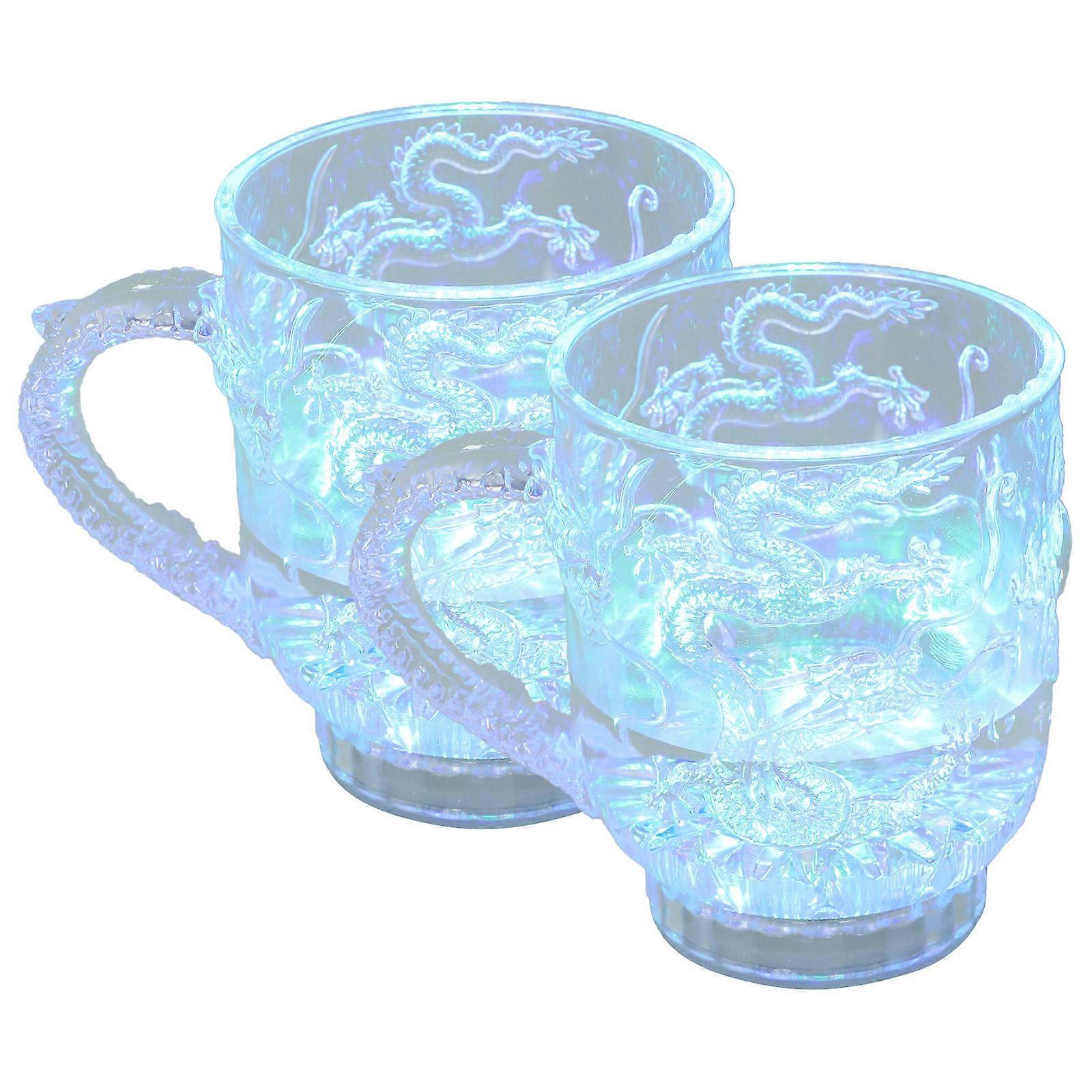 Interactive Drinkware with LED Technology, Designed for Memorable Celebrations