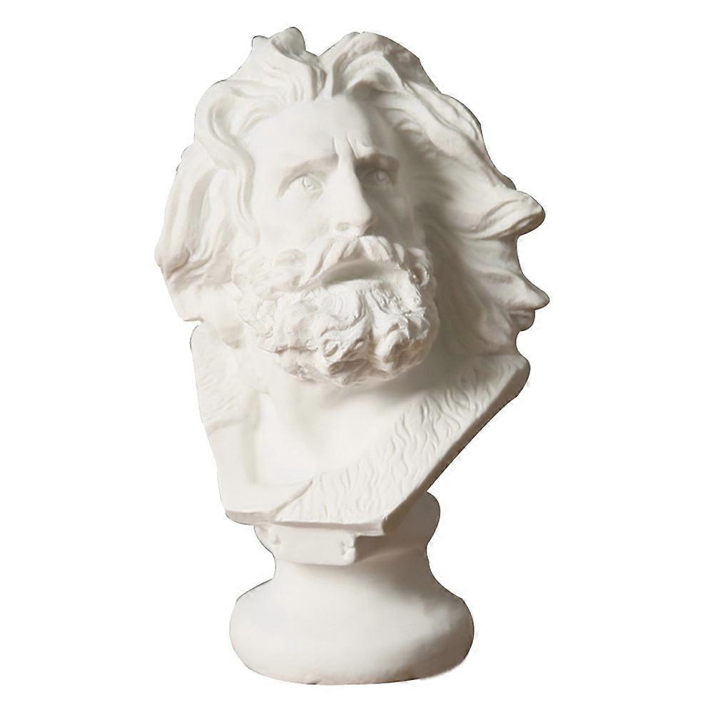 Marseille Resin Head Statue Classic Figurine Decorative Handicraft