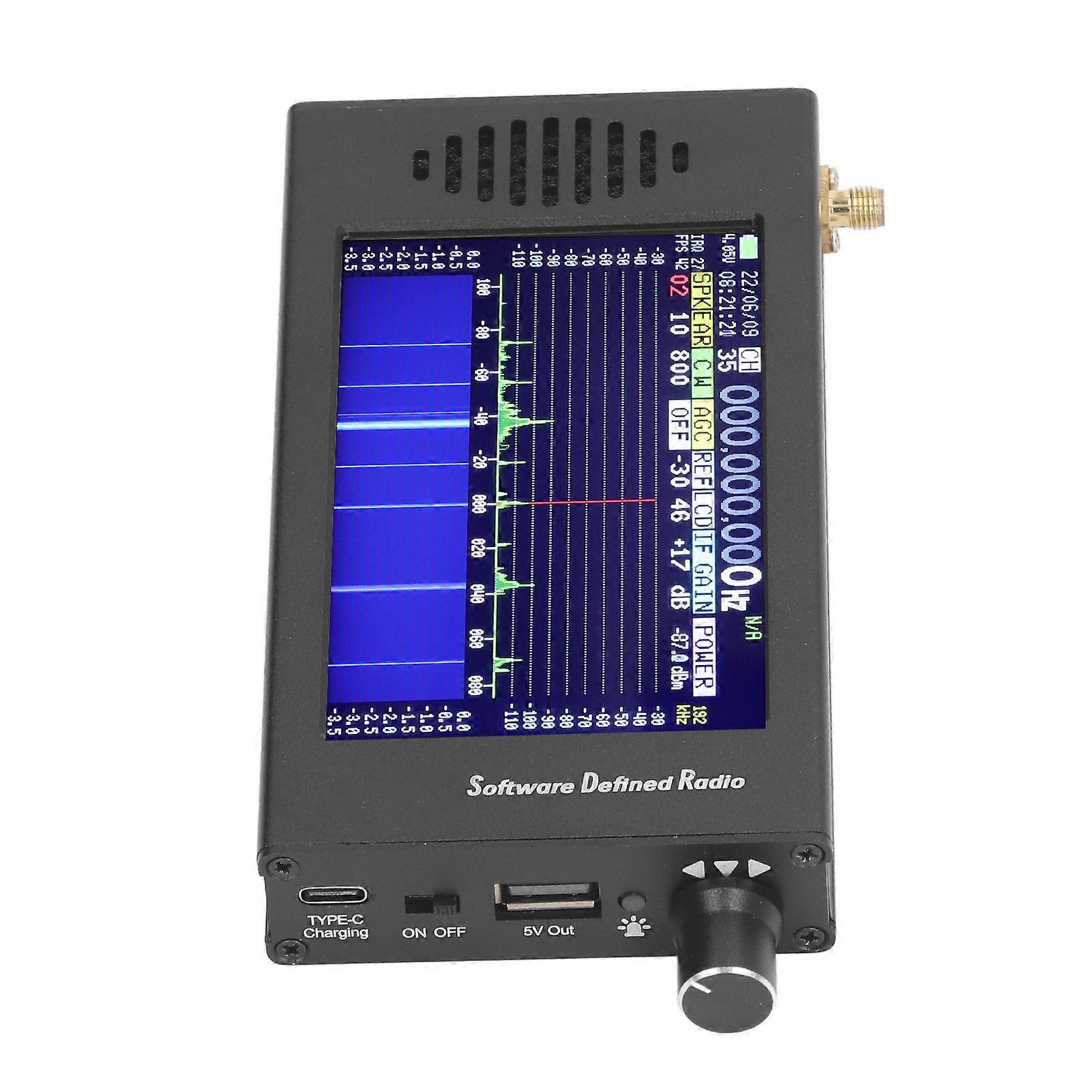 DSP SDR Radio Receiver 4.3 Inch Touch Screen 100KHz To 149MHz FM MW SSB CW HAM Shortwave Radio Receiver 