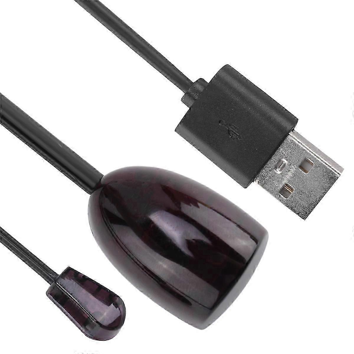 IR Extender Infrarot IR Fernbedienung Empfänger USB IR Empfänger Adapter Mitter für Kabelbox StBlack SZRH