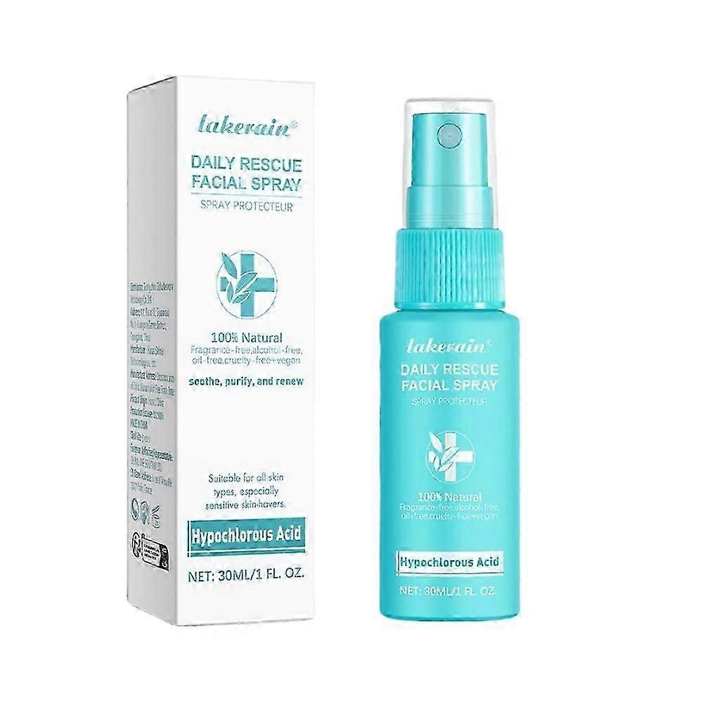 Spray d’acide hypochloreux pour le visage, spray quotidien pour le visage 30ml 1pc