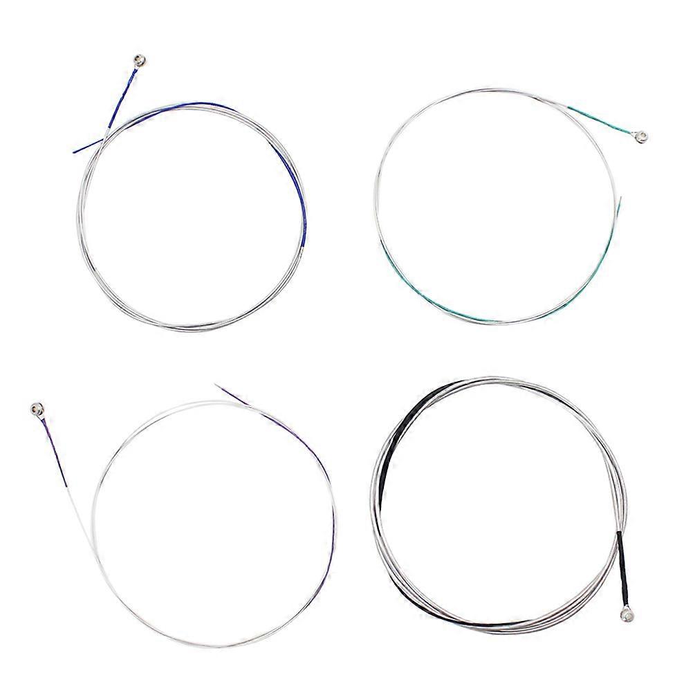 Cello Strings Replacement Full Set Stainless Steel Made For Cello Players Music Practice Resonant Sound 4Pcs