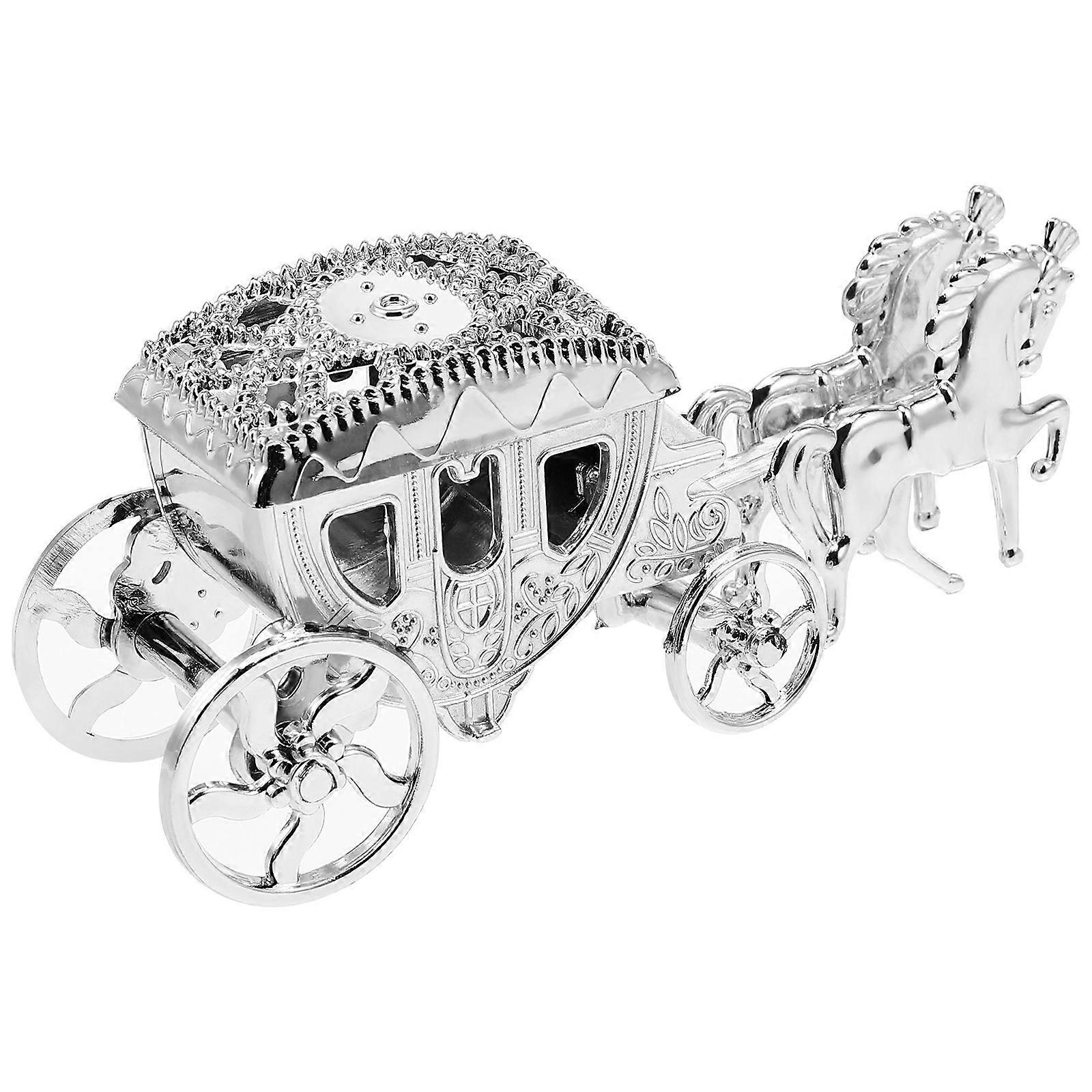 Carriage Candy Boxes Wedding Carriage Favor Boxes Candy Storage For Guests 1Set