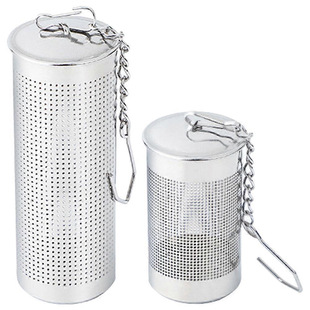 Stainless Steel Tea Infuser Set   Reusable Loose Leaf & Spice Mesh Filters, Heat Resistant for Home Office Use