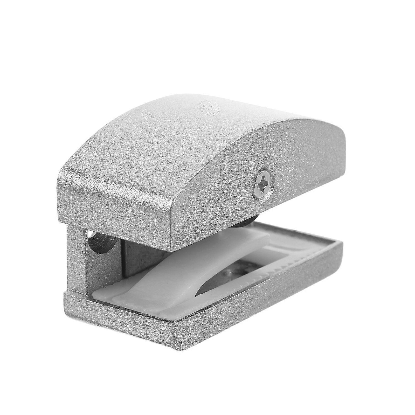 Frameless Shower Door Bottom Guide Silver Guiding for Kitchen Use 1Set