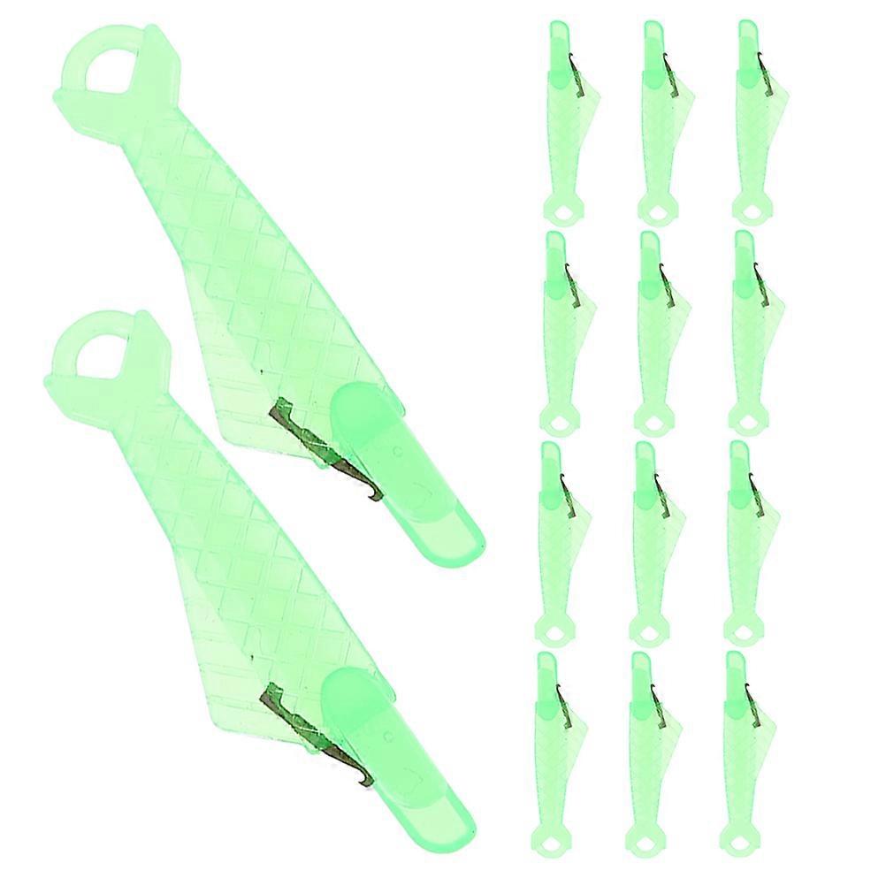 Quick Threading Sewing Needle Threader Tool Light Green 3.20X1.00X0.80CM User Friendly Design For Home Sewing 20Set