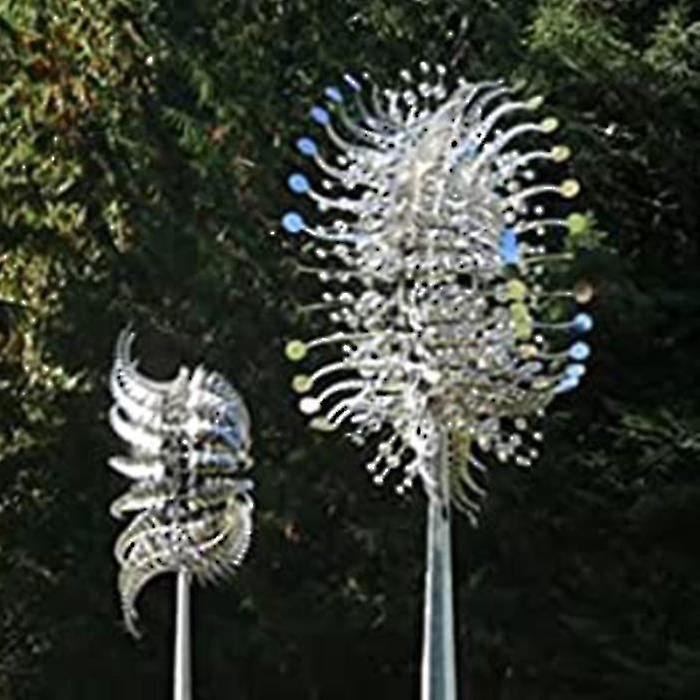 Outdoor Rotating Metal Wind Chimes