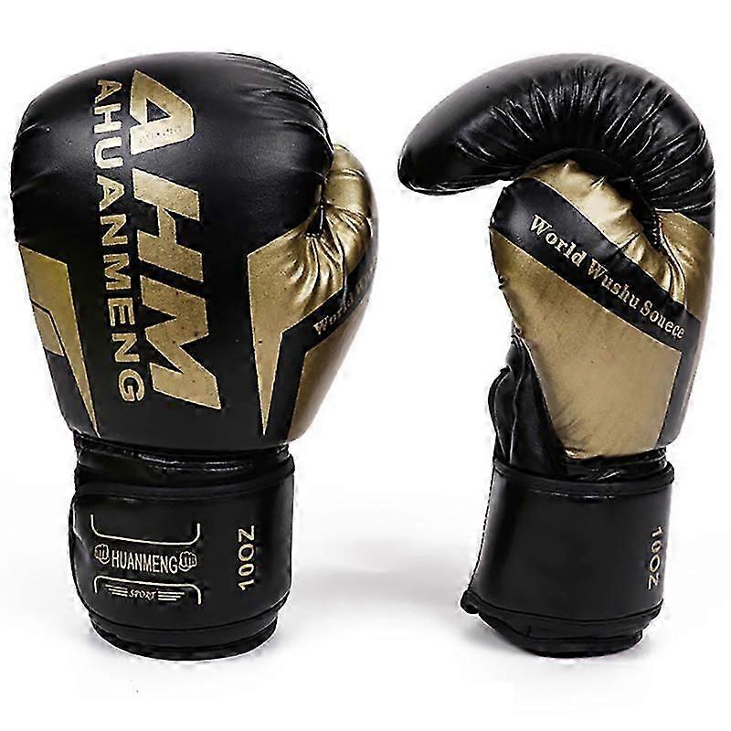 1 Pair Boxing Gloves Adults Women Men Boxing Sanda Gloves Unisex Boxing Training Exercise Leather Gloves Sports Protection Mitts