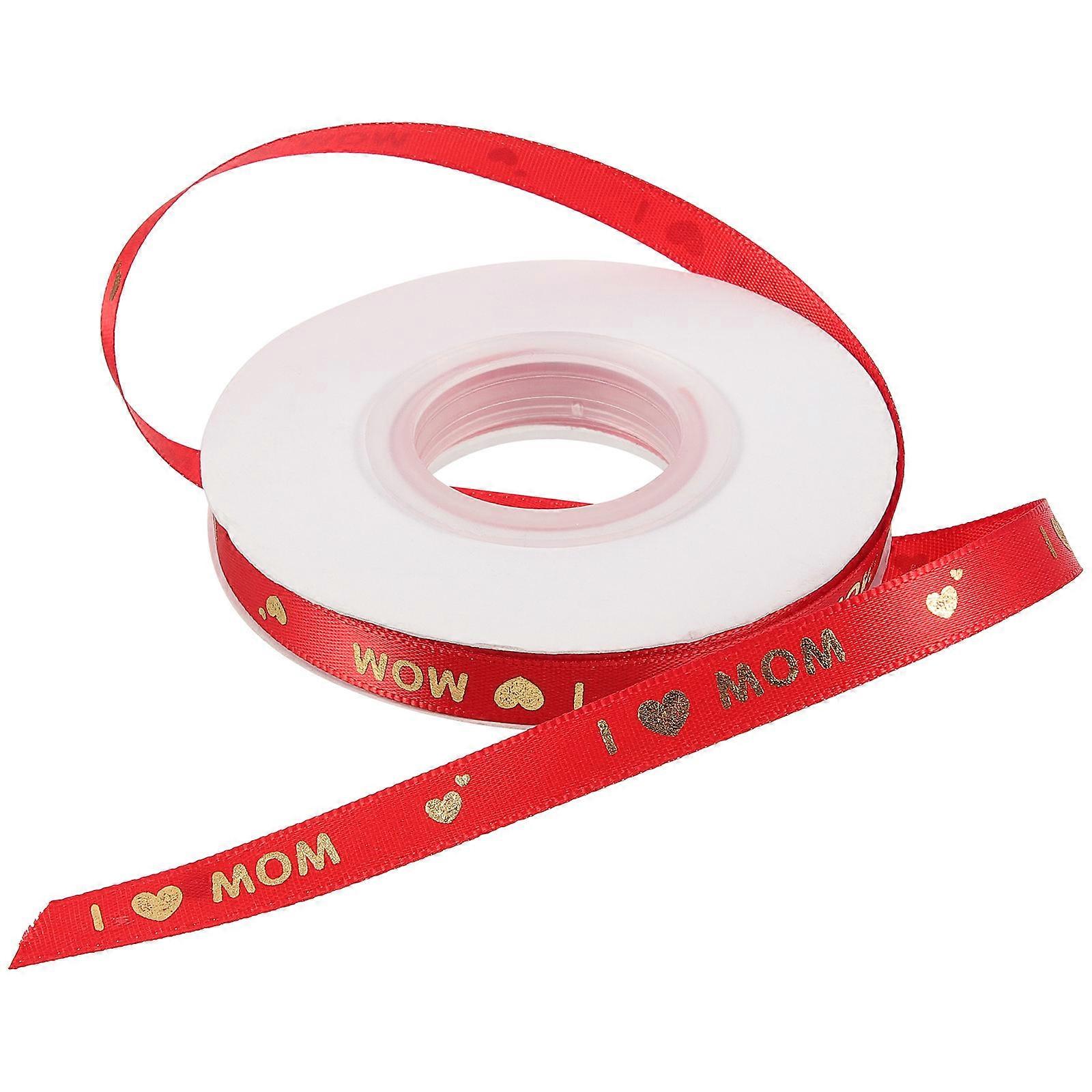Ribbon For Wrapping Wedding Invitations Elegant Style Red With 1 Roll