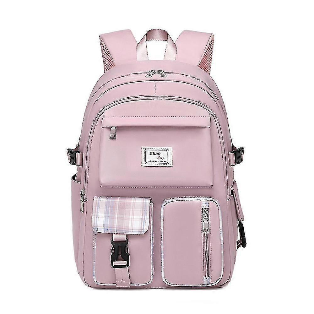 Large Capacity Simple Girls Middle School Student Schoolbag