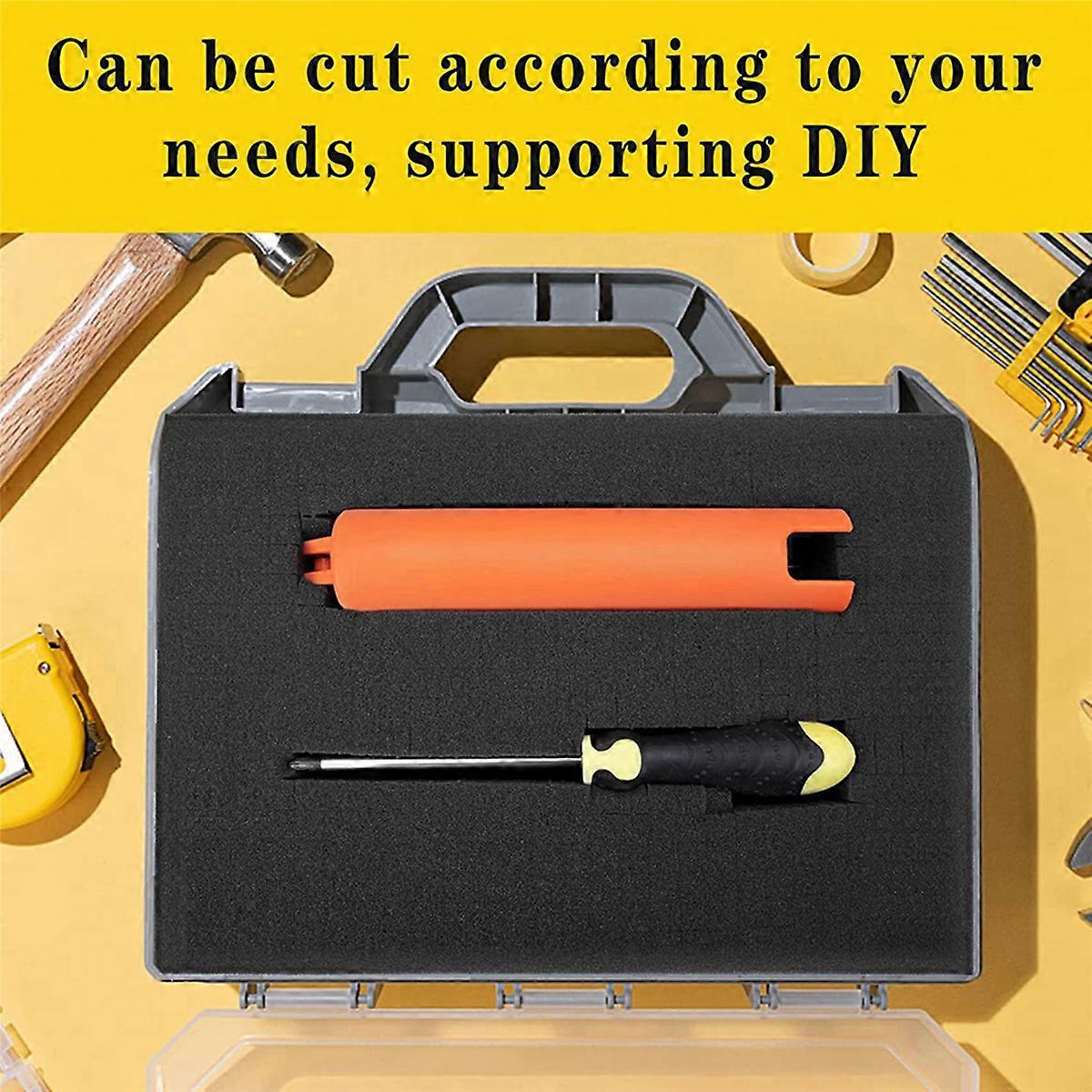 4 PCS Pick Apart Foam Insert Pluck Pre Square Sheet Foam B