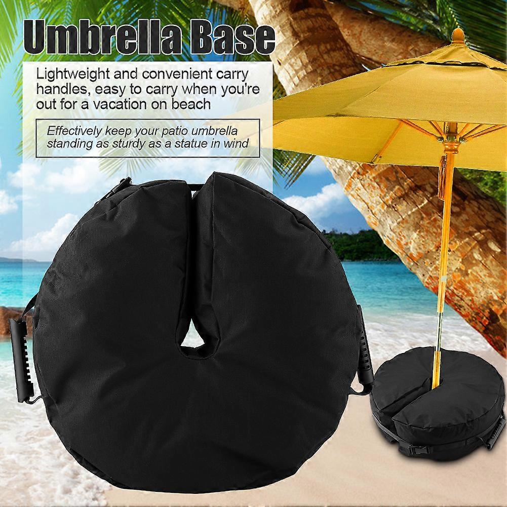 Round Umbrella Base Sand Weight Bag for Patio Umbrella